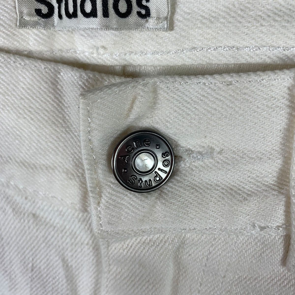 Acne Studios × Designer ACNE STUDIOS white colour jeans Size US 29 - 5 Thumbnail
