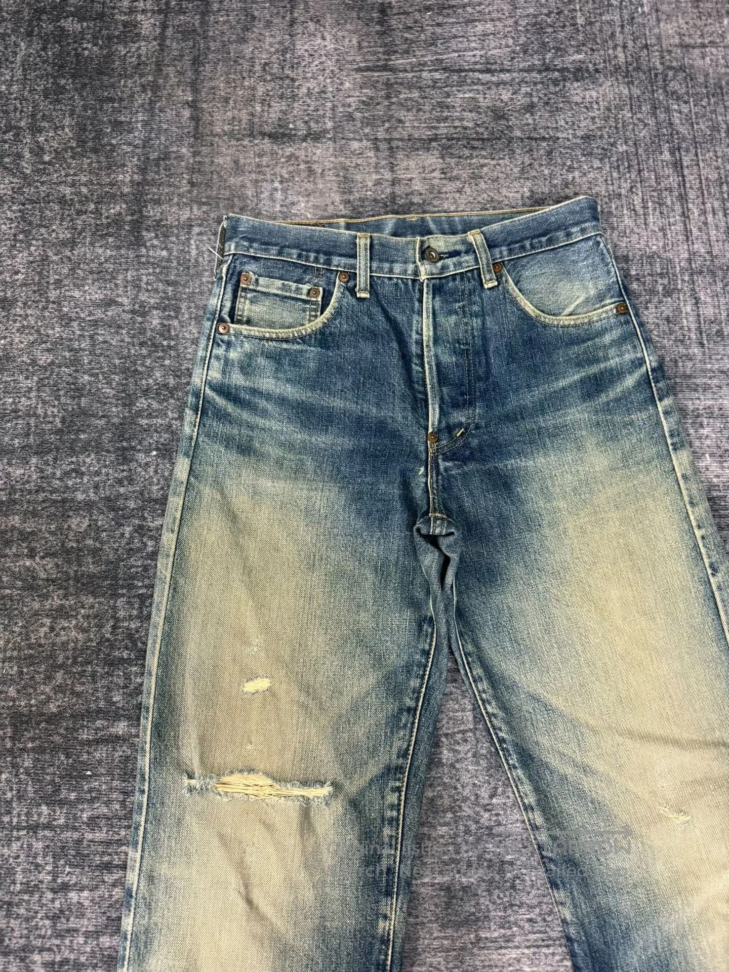 Levi's Vintage Levis 701xx LVC Jeans. Size US 30 / EU 46 - 3 Thumbnail