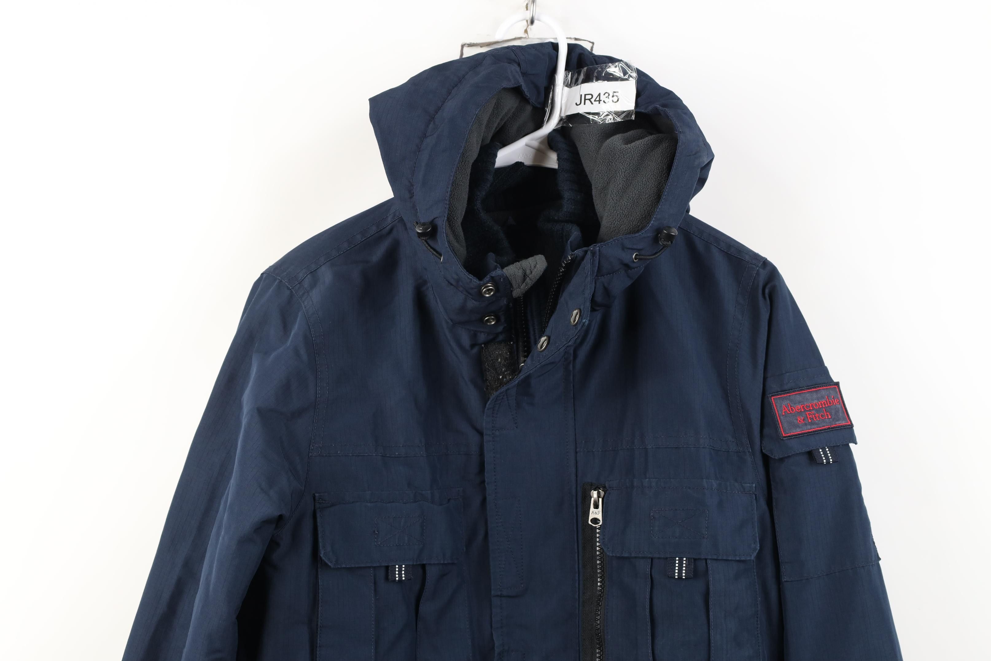 Abercrombie & Fitch Vintage Y2K Abercrombie & Fitch Hooded Lined Parka Jacket Size US XS / EU 42 / 0 - 2 Thumbnail