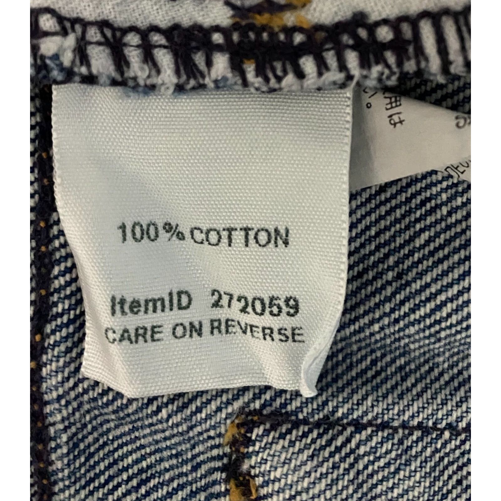 Vintage LL Bean Women's Jeans Size 16 Blue Denim Straight Hemmed 34x25 Size 24" / US 00 / IT 34 - 4 Thumbnail