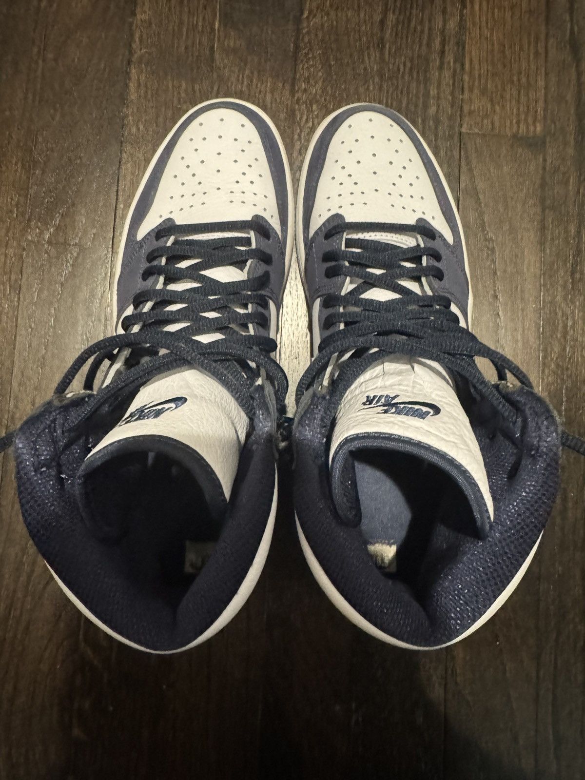 Jordan Brand Jordan 1 High Midnight Navy Retro new condition Size US 10.5 / EU 43-44 - 3 Thumbnail