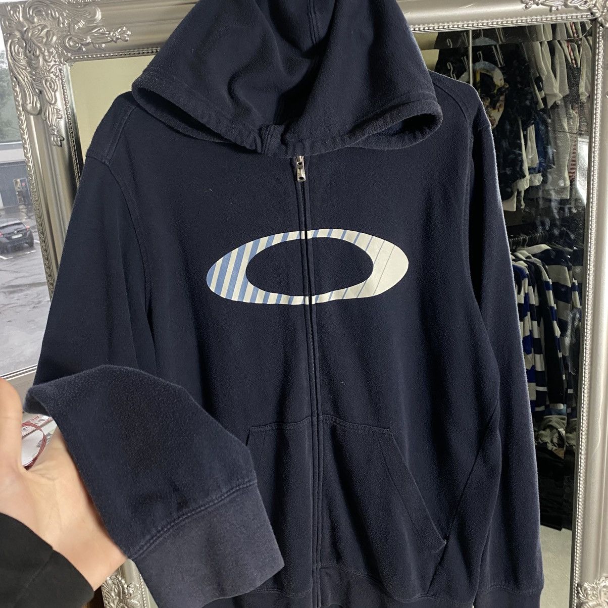 Oakley Vintage Blue Oakley Zip Hoodie Size US S / EU 44-46 / 1 - 3 Thumbnail