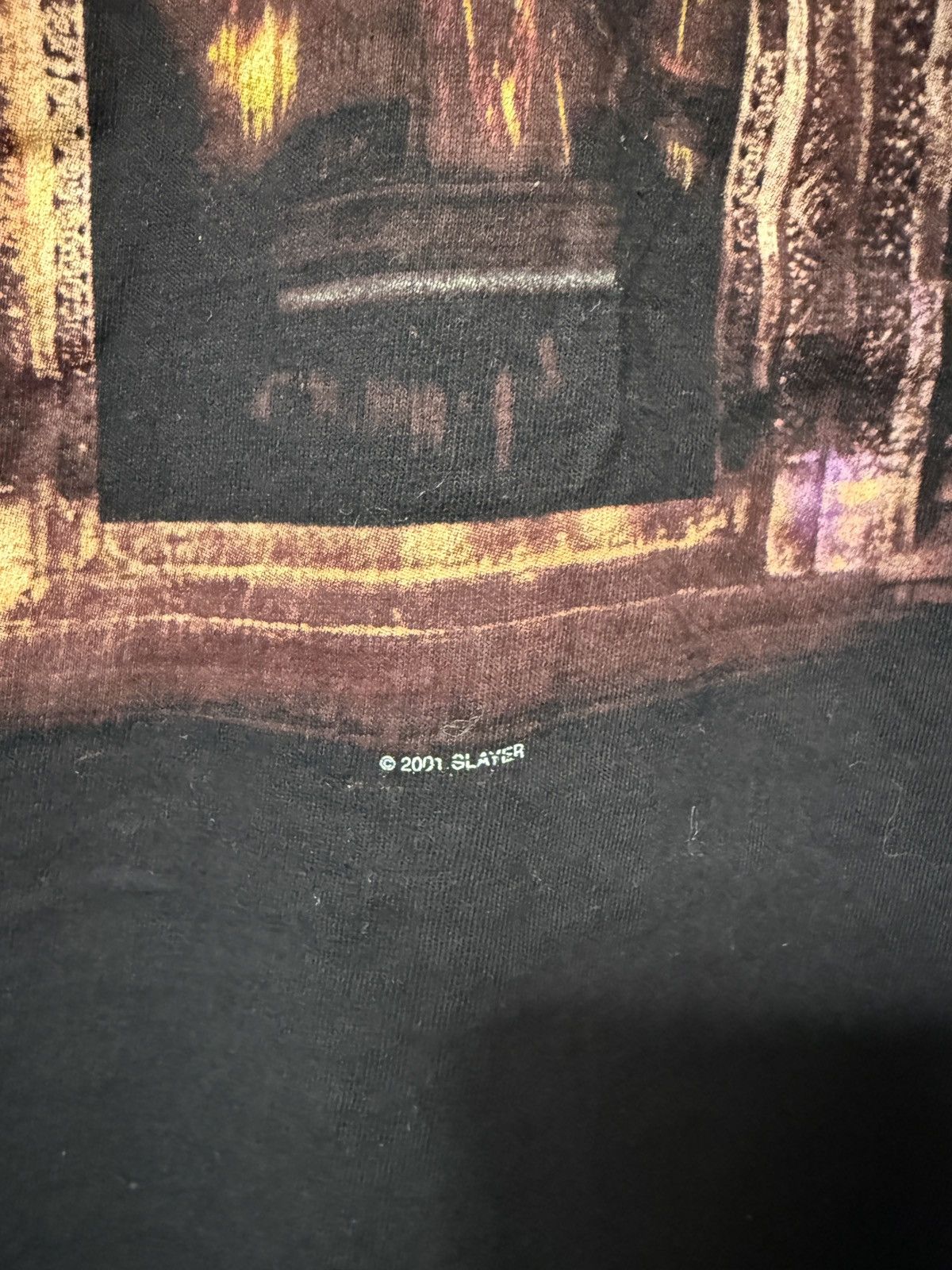 Vintage Vintage Slayer God Hates Us All Tee Size US M / EU 48-50 / 2 - 3 Thumbnail