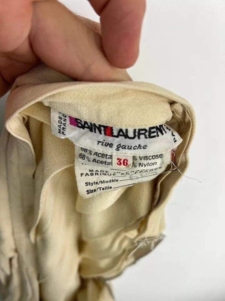 Vintage 70-80s YSL Yves Saint Laurent Skirt Made in France