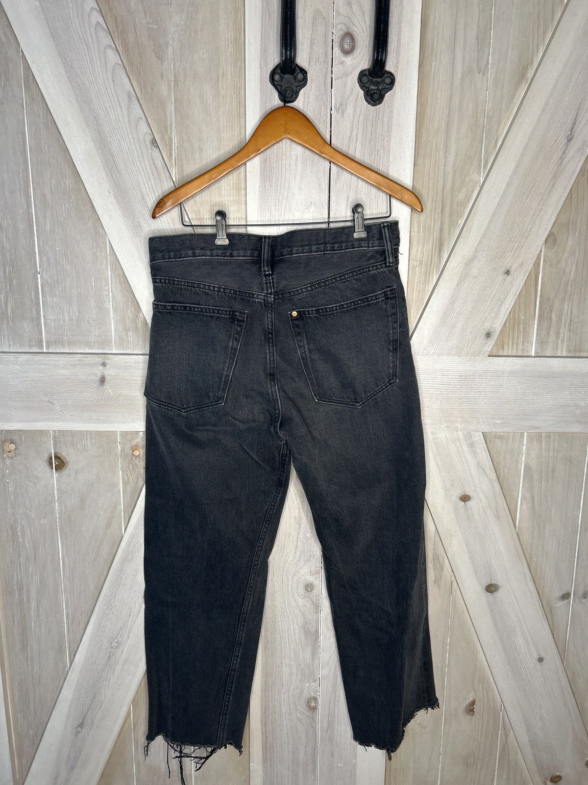 Vintage Vintage Washed Black Denim Size US 34 / EU 50 - 2 Thumbnail