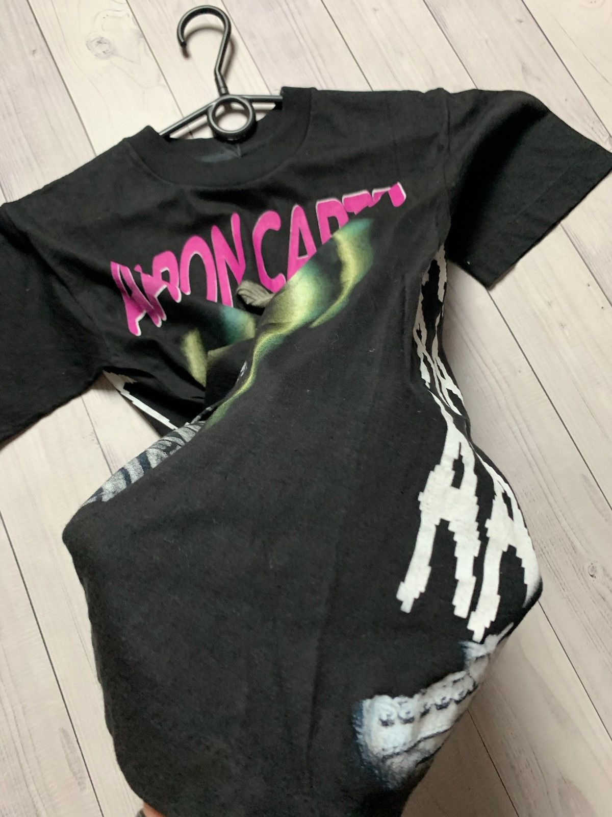 Rap Tees × Vintage Aaron carter vintage T-shirt big logo tee size S Size US S / EU 44-46 / 1 - 4 Thumbnail