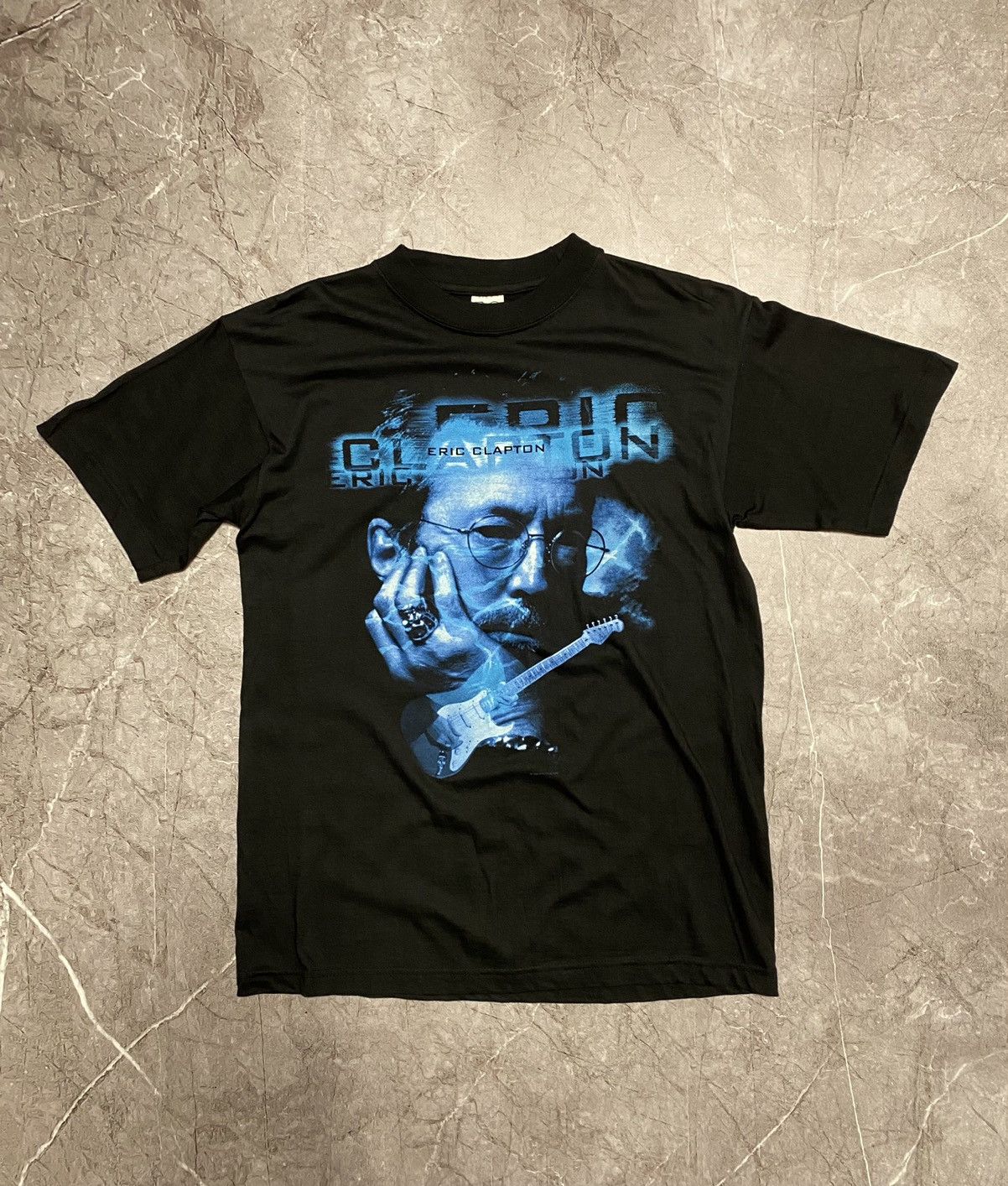 Band Tees × Vintage Vintage 90s Eric Clapton 1998 world Tour Tee Size M Size US M / EU 48-50 / 2 - 1 Thumbnail