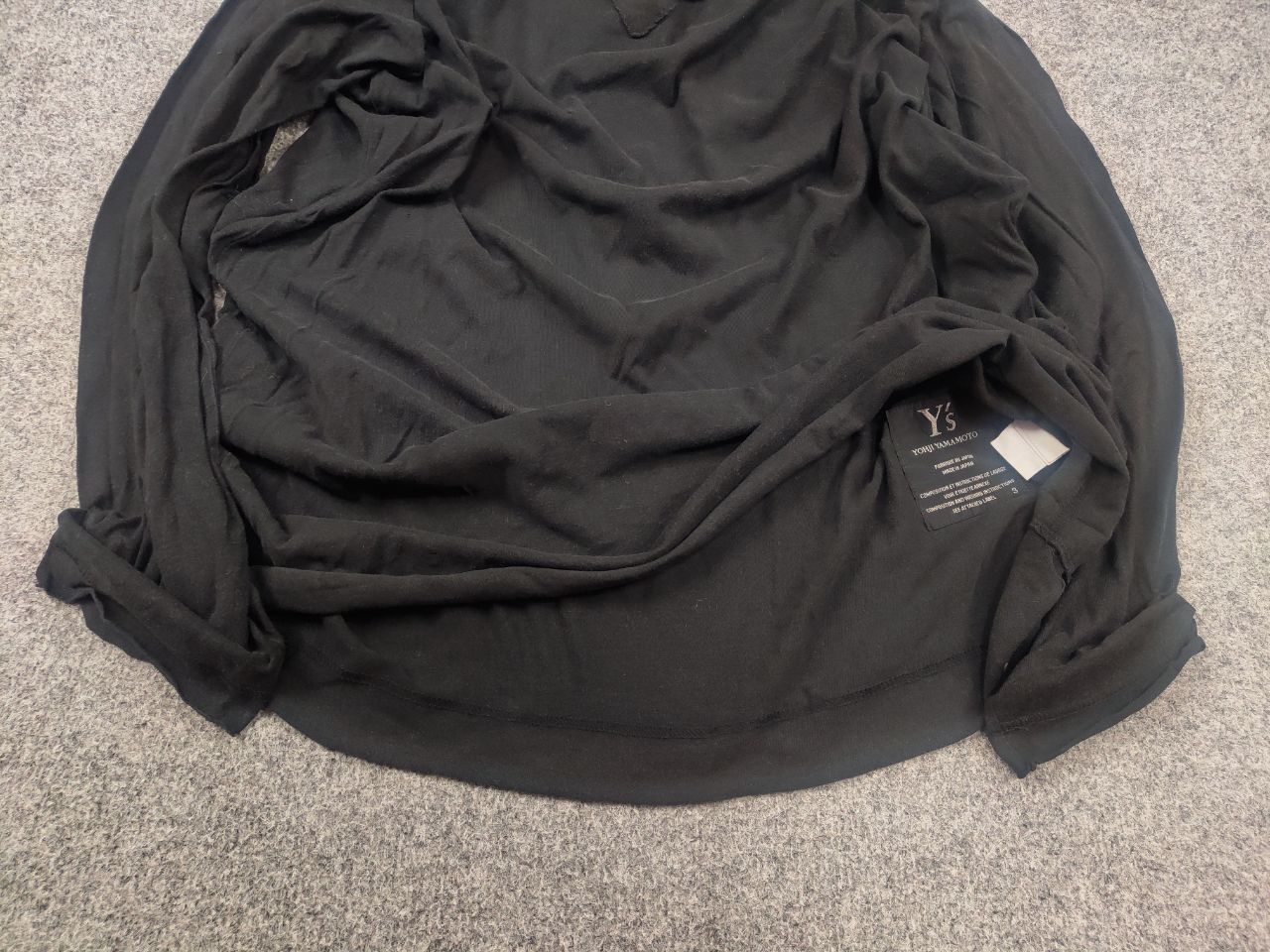 Yohji Yamamoto Yohji Yamamoto Y's Vintage loose-fit long-sleeve Japan top Size US L / EU 52-54 / 3 - 4 Thumbnail