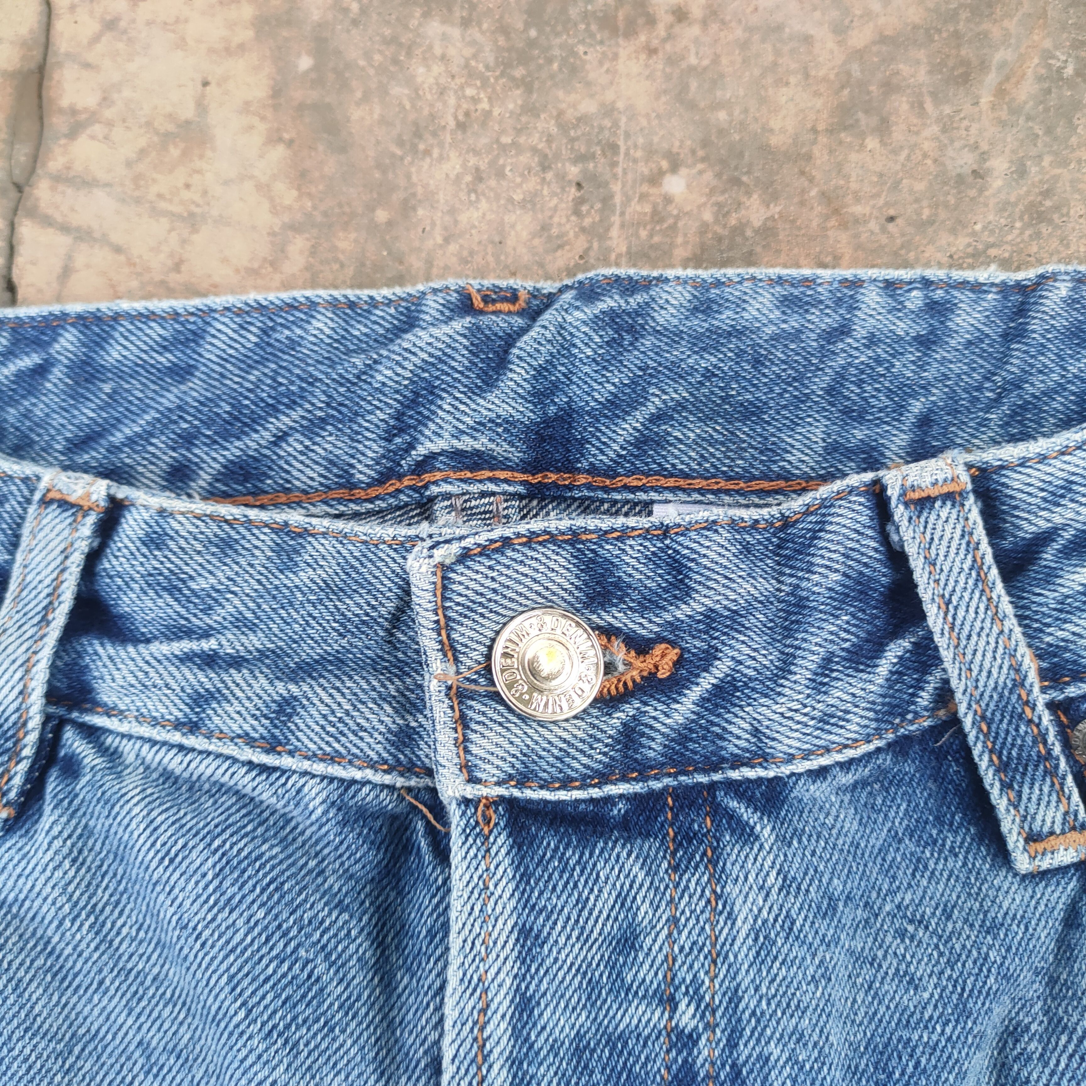 Japanese Brand W32 VINTAGE DENIM DISTRESSED FADED JEANS PANTS Size US 32 / EU 48 - 6 Thumbnail