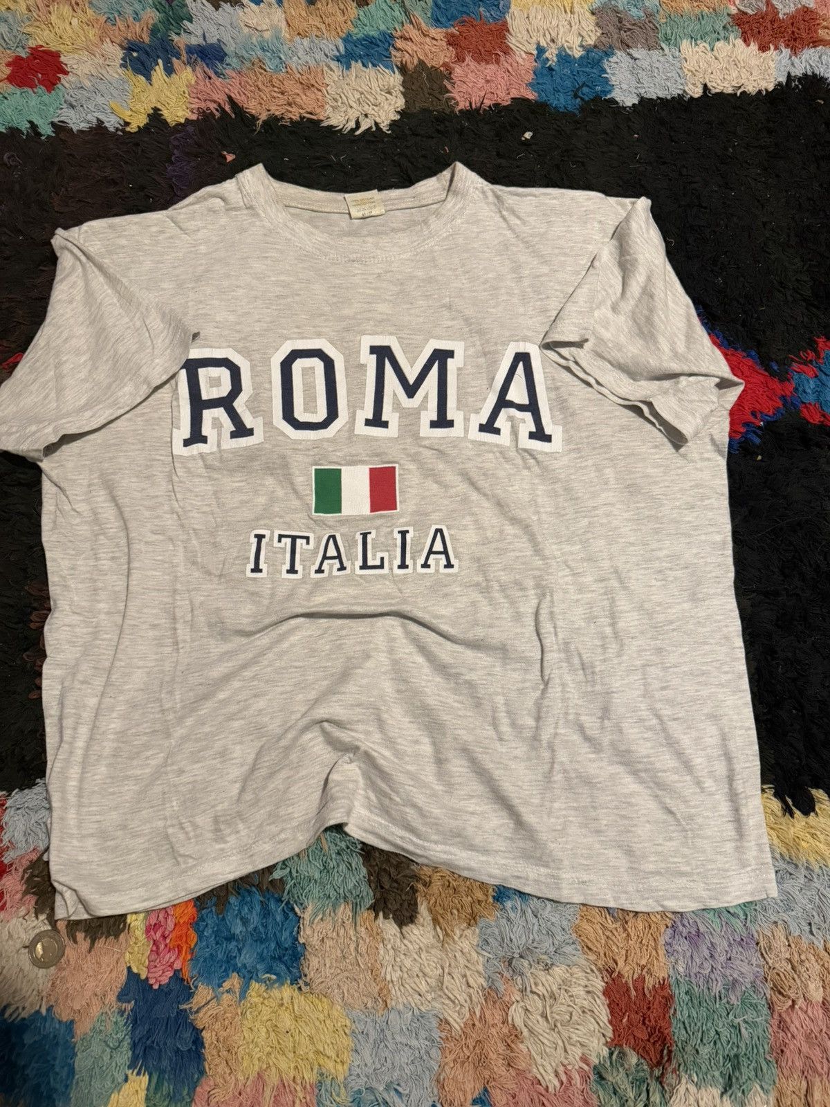 Vintage Roma Italia T Shirt Size US M / EU 48-50 / 2 - 2 Thumbnail
