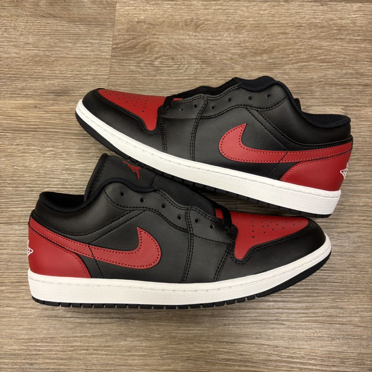 Jordan Brand Size 10-Jordan 1 Low Bred Twist BRAND NEW FAST SHIPPING Size US 10 / EU 43 - 8 Thumbnail