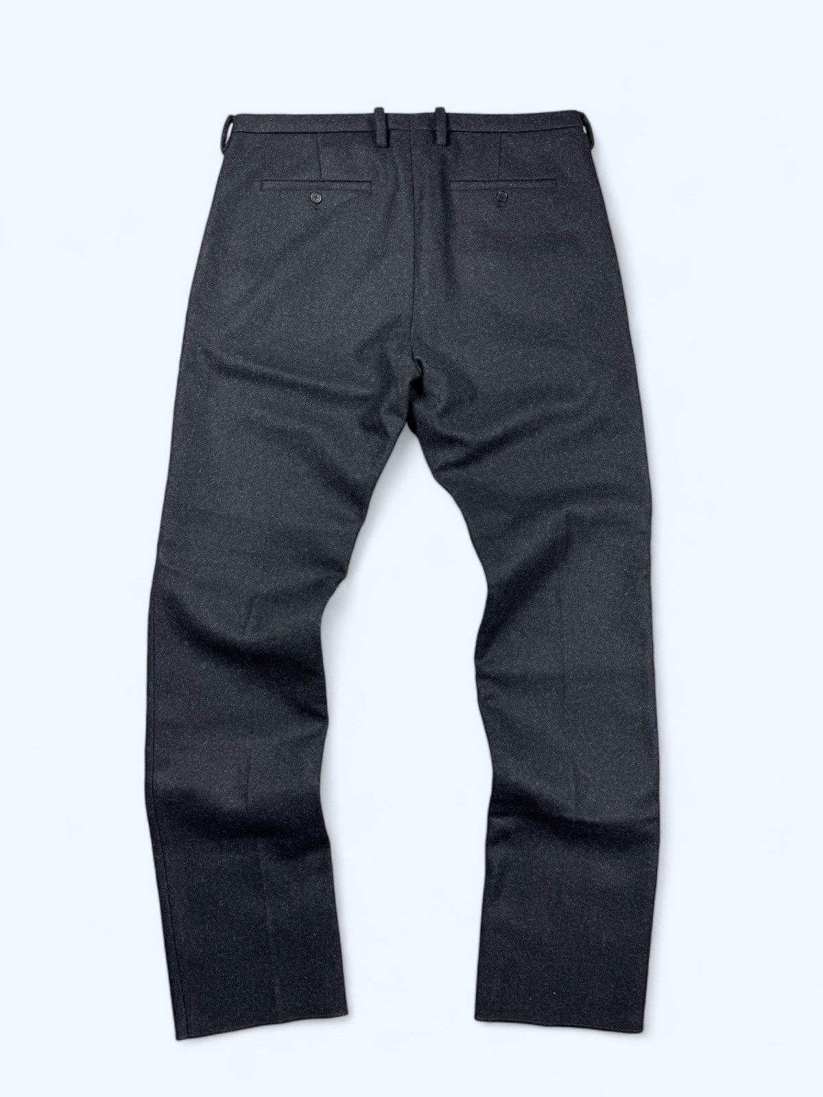Neil Barrett Neil Barret wool leather patch pants size 48 made in Italy Size US 32 / EU 48 - 3 Thumbnail