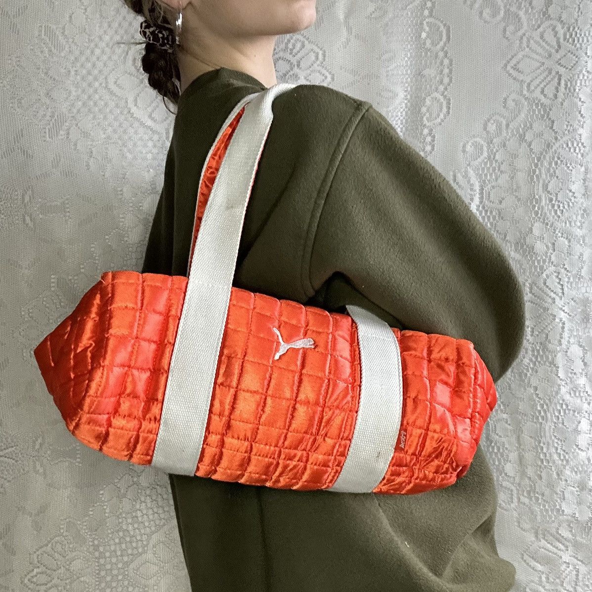 Puma Quilted vintage Puma shoulderbag Size ONE SIZE - 2 Thumbnail