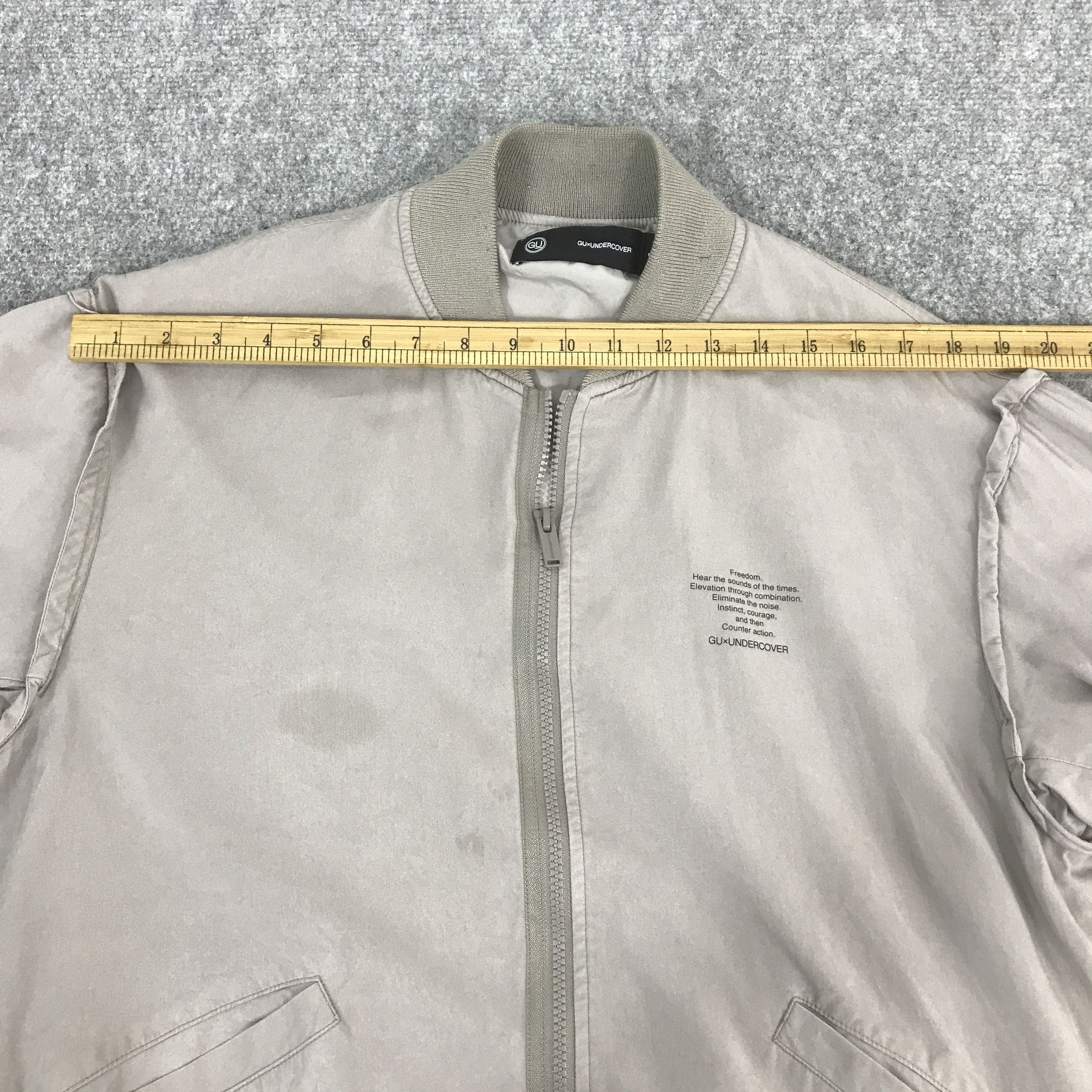 GU × Undercover GU X UNDERCOVER BOMBER SKULL JACKET K77B1 Size US S / EU 44-46 / 1 - 10 Thumbnail