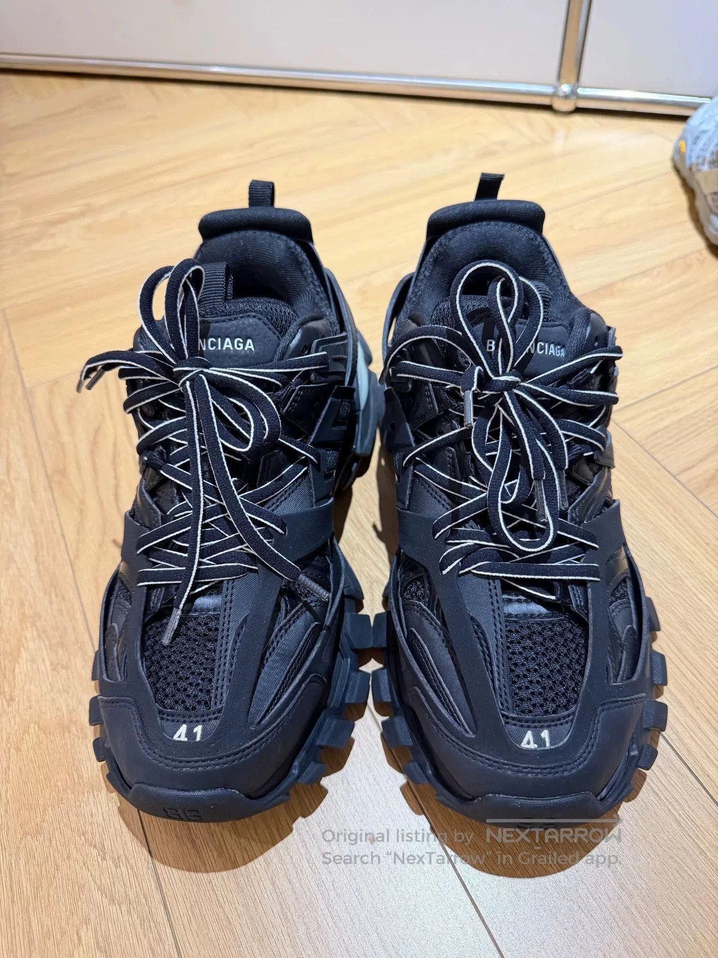 Balenciaga balenciaga track sneakers black size 41. Size US 9 / EU 42 - 1 Thumbnail