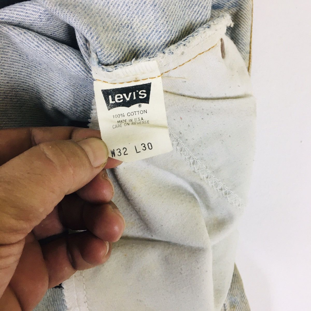 Levi's Vintage 80s Levi’s 550 Orange Tab Size US 32 / EU 48 - 11 Thumbnail