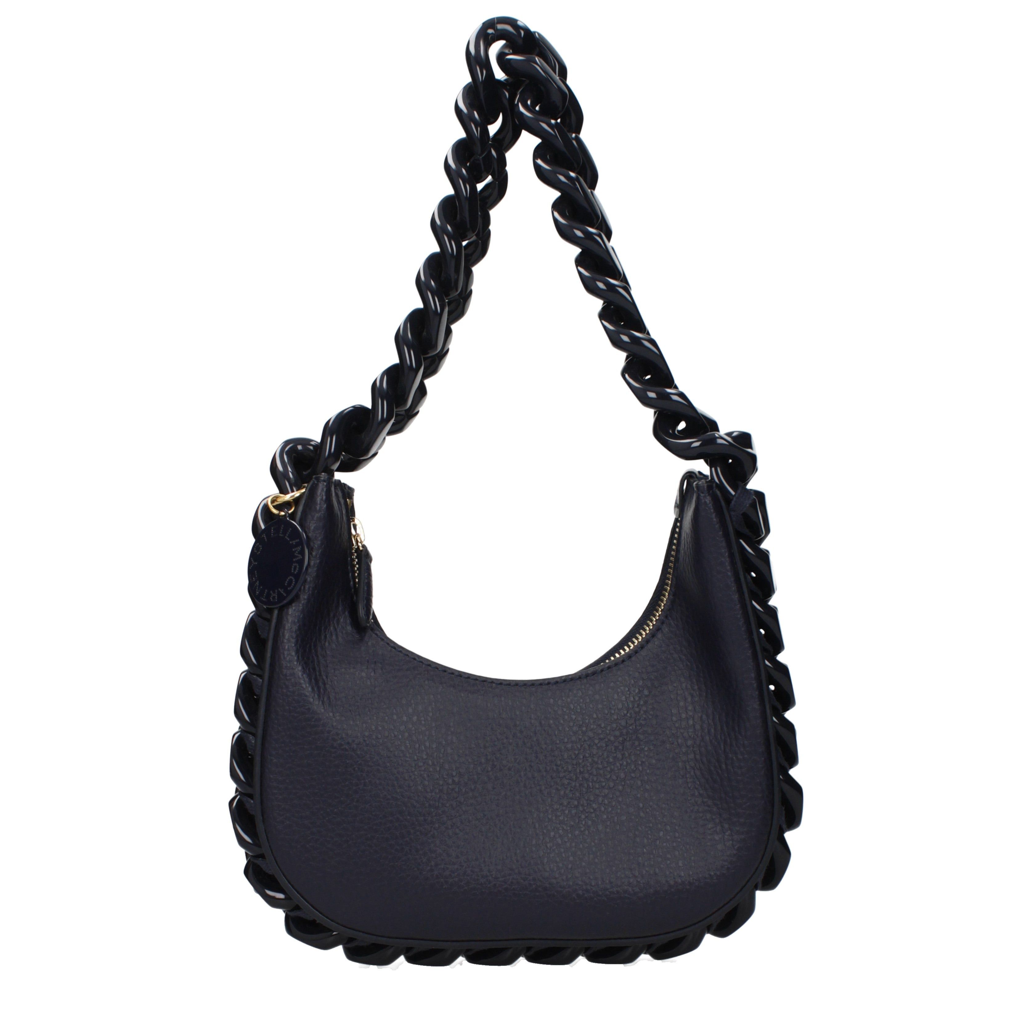 Stella McCartney Stella McCartney Shoulder Bags Women Eco Leather Blue/Indigo Size ONE SIZE - 1 Thumbnail