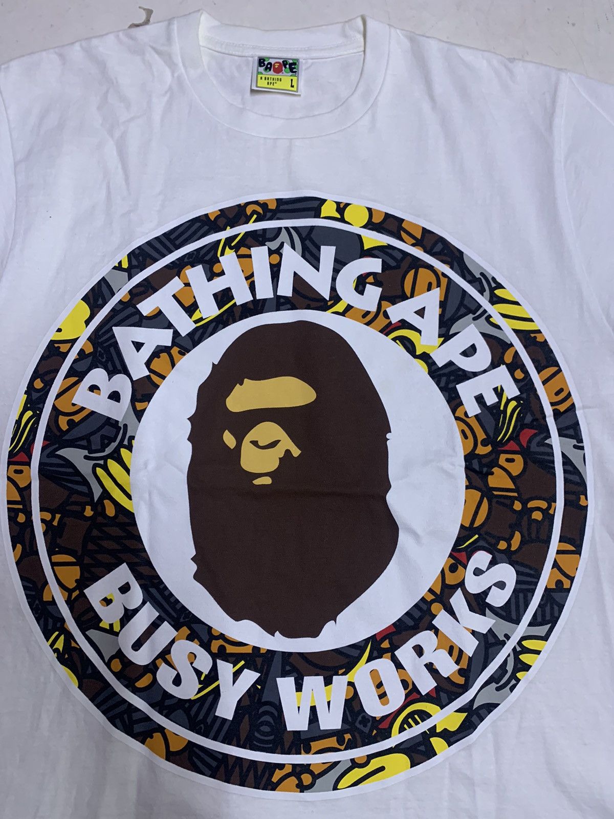 Bape Bape Kyoto milo busy work Tee Size US L / EU 52-54 / 3 - 12 Thumbnail
