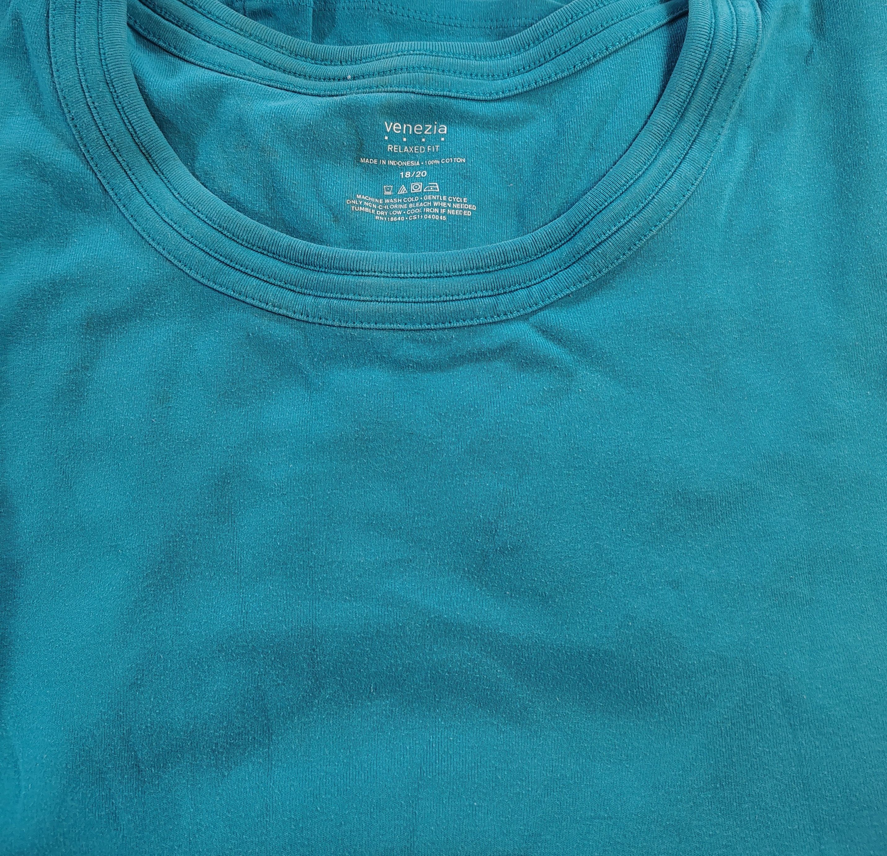 Other Women's Blue XXL Venezia Heavy Cotton Shirt Size XXL / US 16-18 / IT 52-54 - 2 Thumbnail