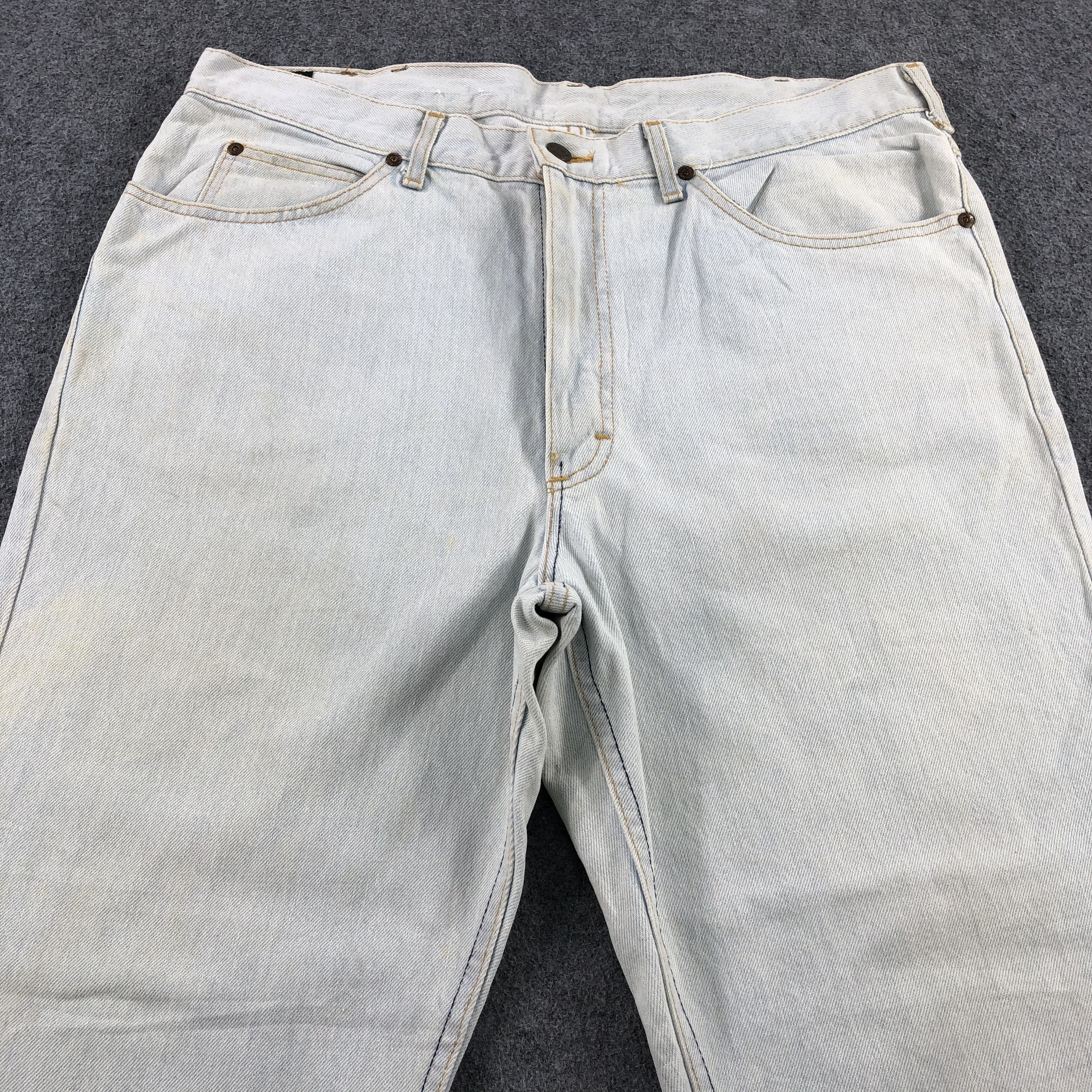 Lee × Vintage Vintage Light Wash Lee Jeans-JM2066 Size US 38 / EU 54 - 3 Thumbnail