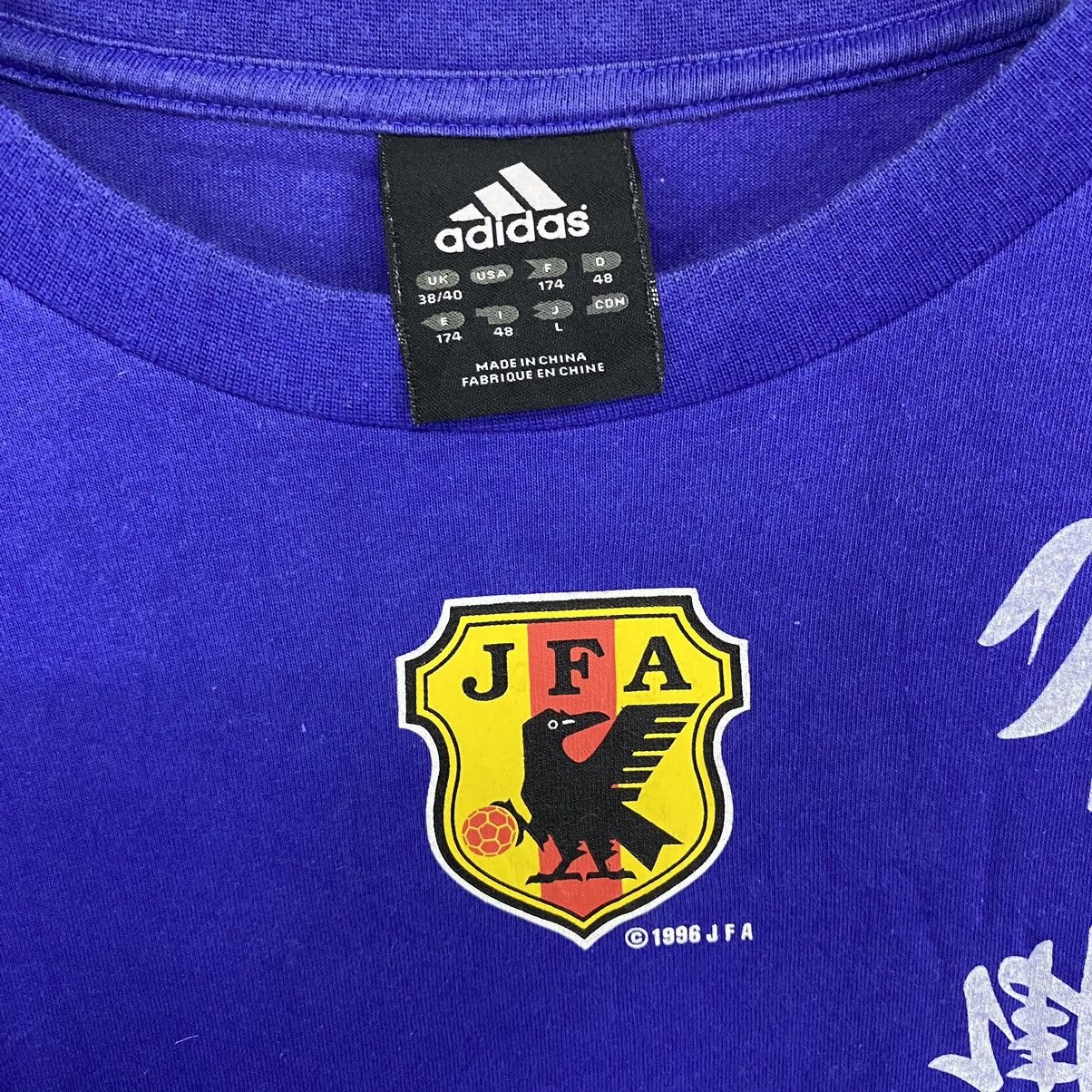 Adidas × Vintage Vintage T-Shirt Adidas x Japan Football 1996 JFA Size US M / EU 48-50 / 2 - 5 Thumbnail