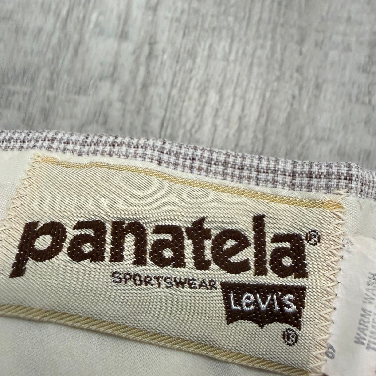 Levi's Vintage Levis Panatela Flare Pants Size 38x27 Disco 70s Size US 38 / EU 54 - 6 Thumbnail