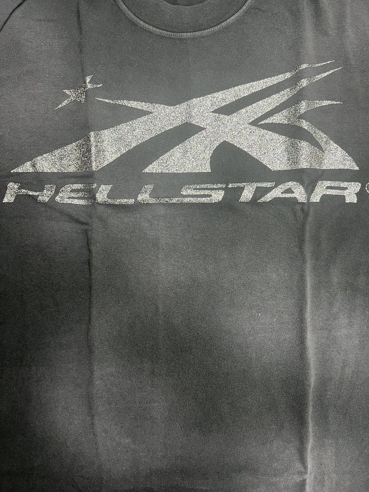 HELLSTAR Hellstar Sports Core Logo Glitter T-Shirt Size US L / EU 52-54 / 3 - 2 Thumbnail