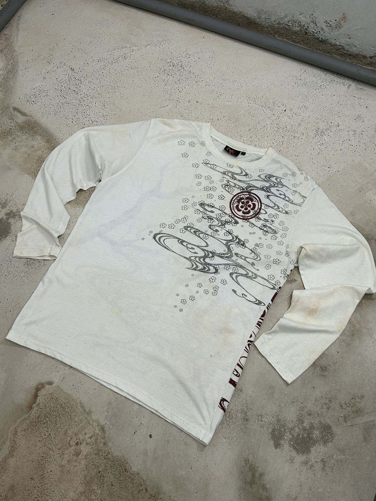 20471120 × If Six Was Nine × Japanese Brand Sukajan Japan Bullet Noise Art Religion Cranial Skulls Size US M / EU 48-50 / 2 - 6 Thumbnail