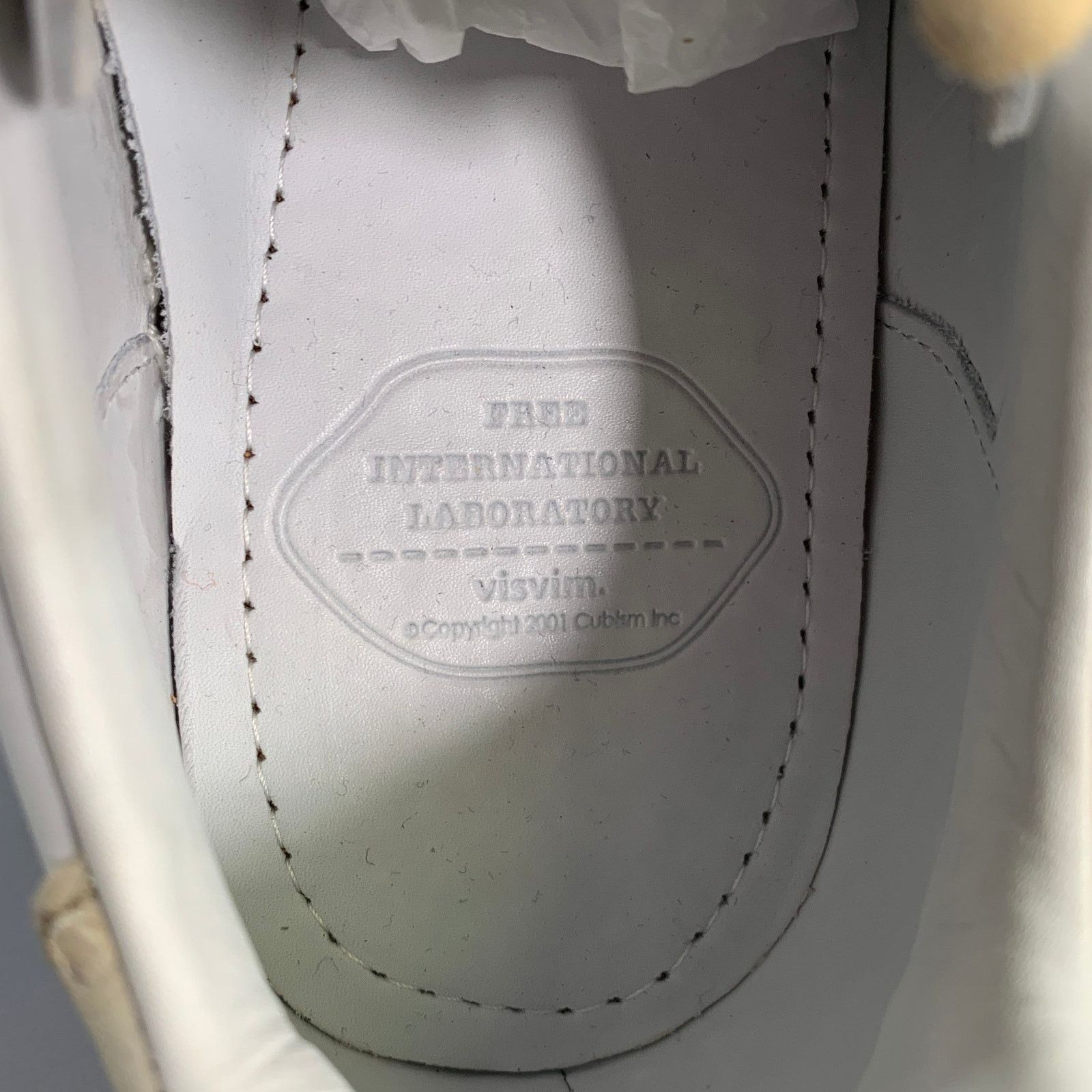 Visvim VISVIM Size 9.5 White Leather Lace Up Sneakers Size US 9.5 / EU 42-43 - 8 Thumbnail
