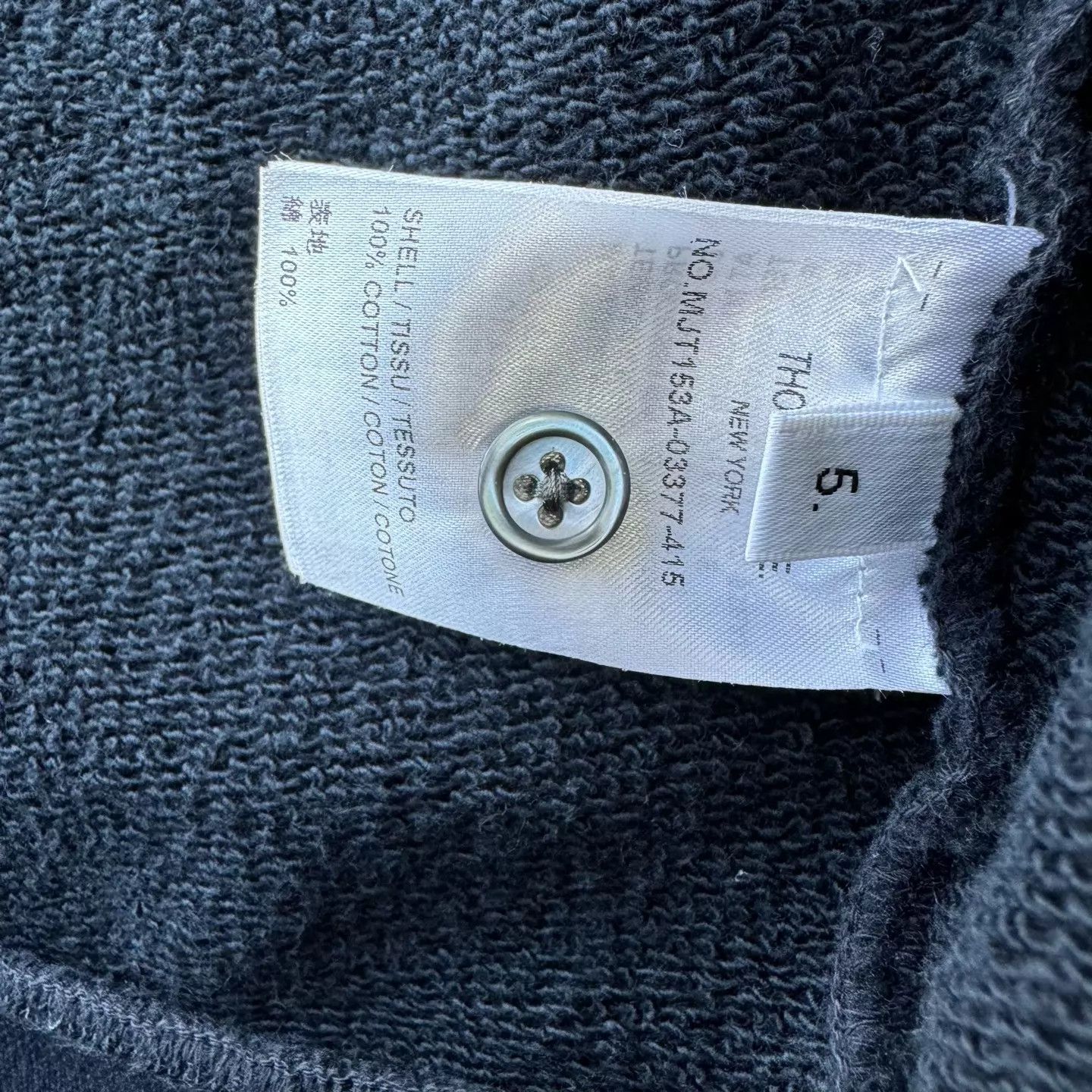Thom Browne Colorblock Zip Jacket Navy Size 5 Like New Size US XXL / EU 58 / 5 - 5 Thumbnail