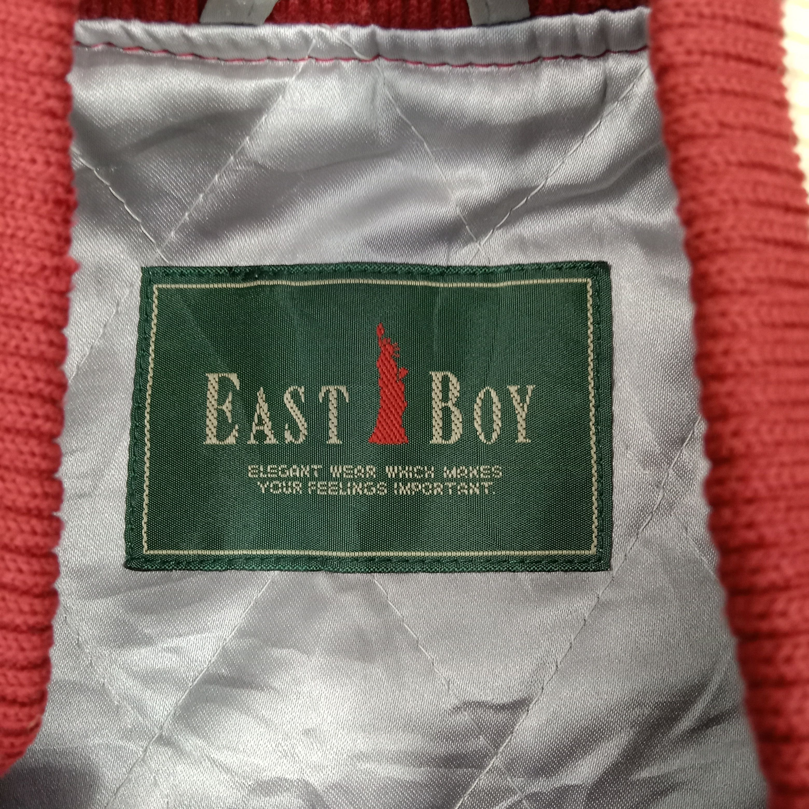 Vintage East Boy Japanese Brand Varsity Jacket C231N12 Size US L / EU 52-54 / 3 - 5 Thumbnail