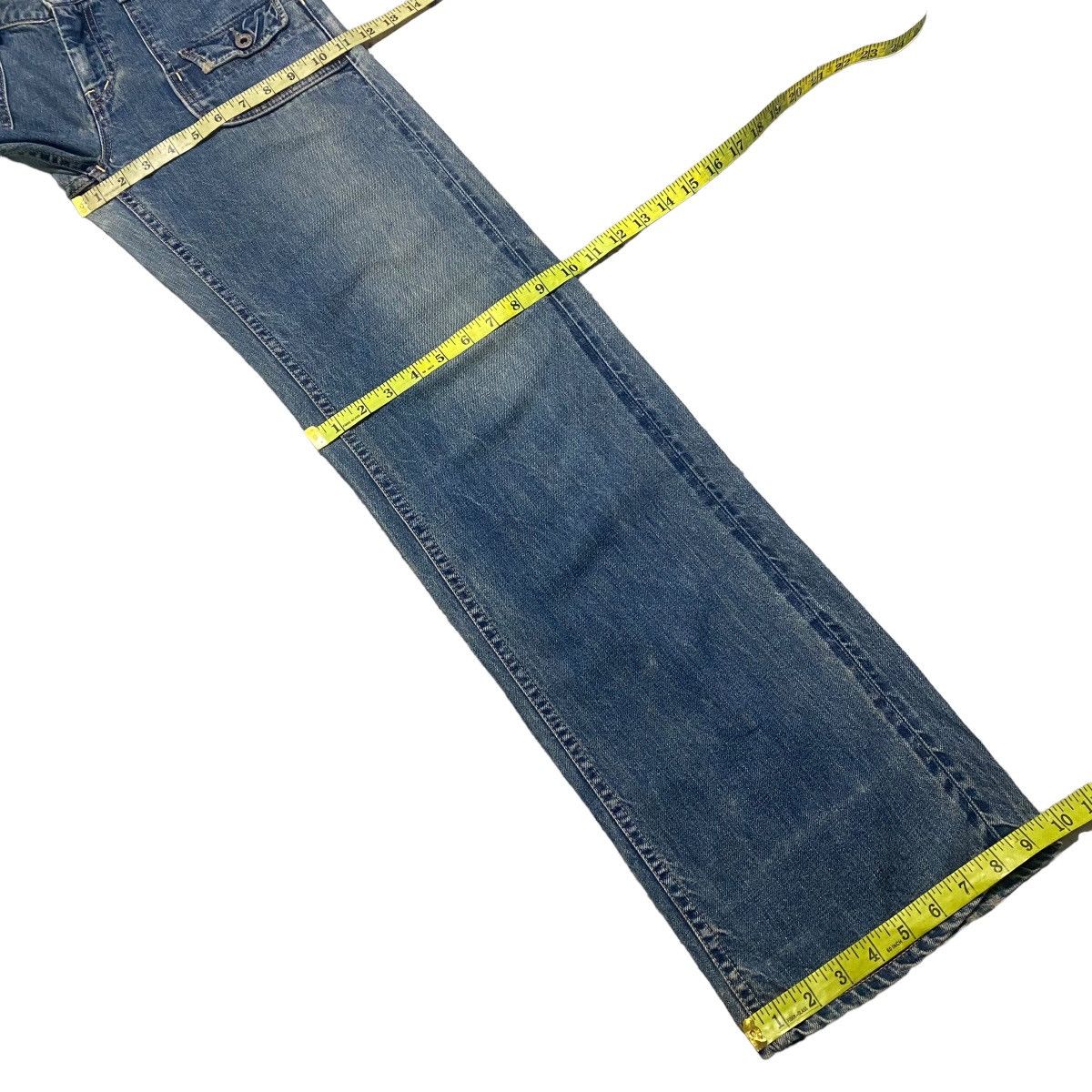 Johnbull Vintage JOHN BULL Denim Selvedge Fatigue Pants Size US 31 - 22 Thumbnail