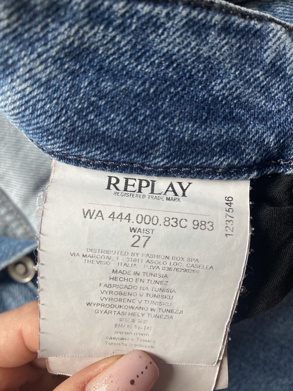 Replay Replay Size 27" / US 4 / IT 40 - 8 Thumbnail