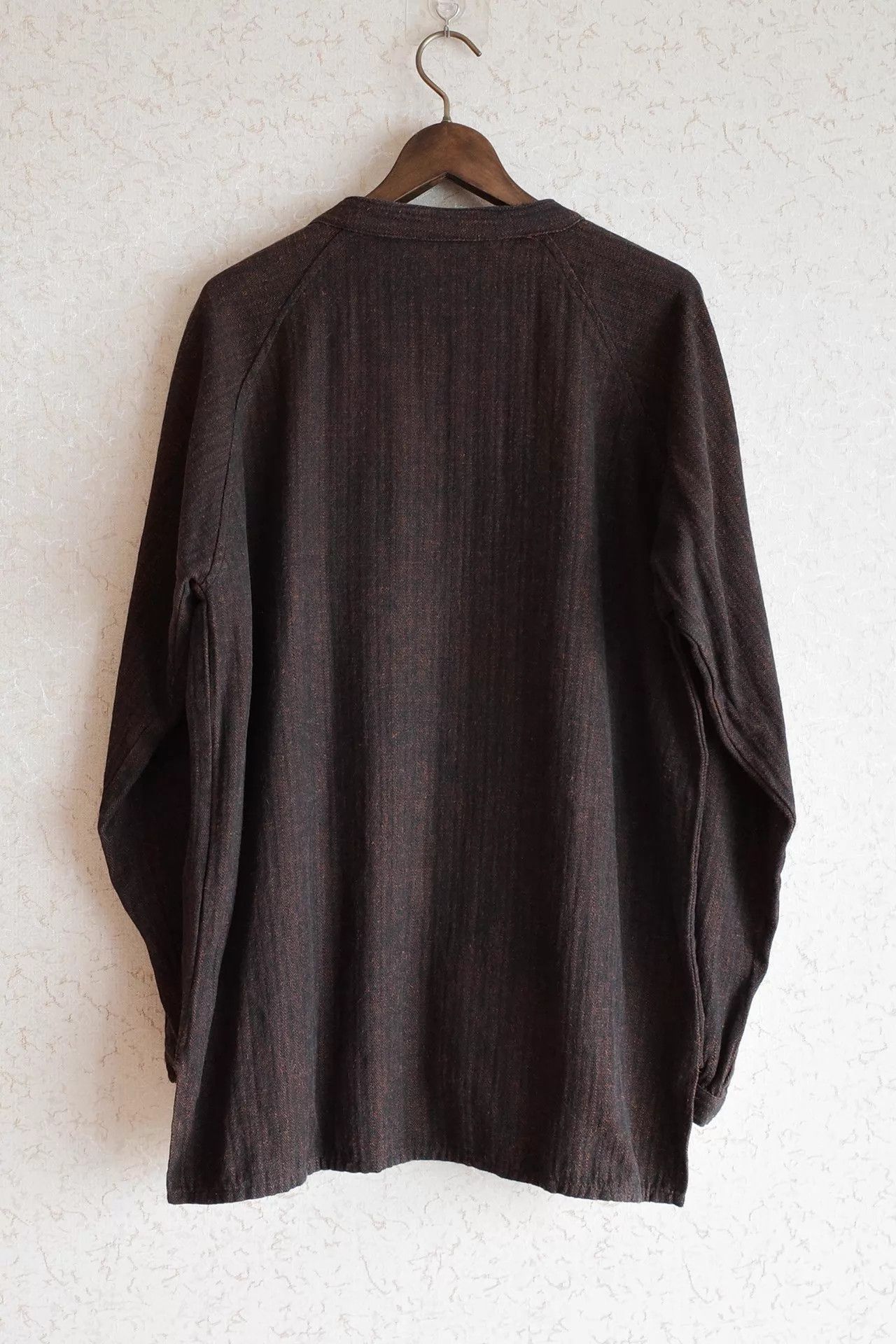 Other Black Rust Vintage 90s Euro Linen-Cotton Button Shirt 9/10 Size US M / EU 48-50 / 2 - 3 Thumbnail