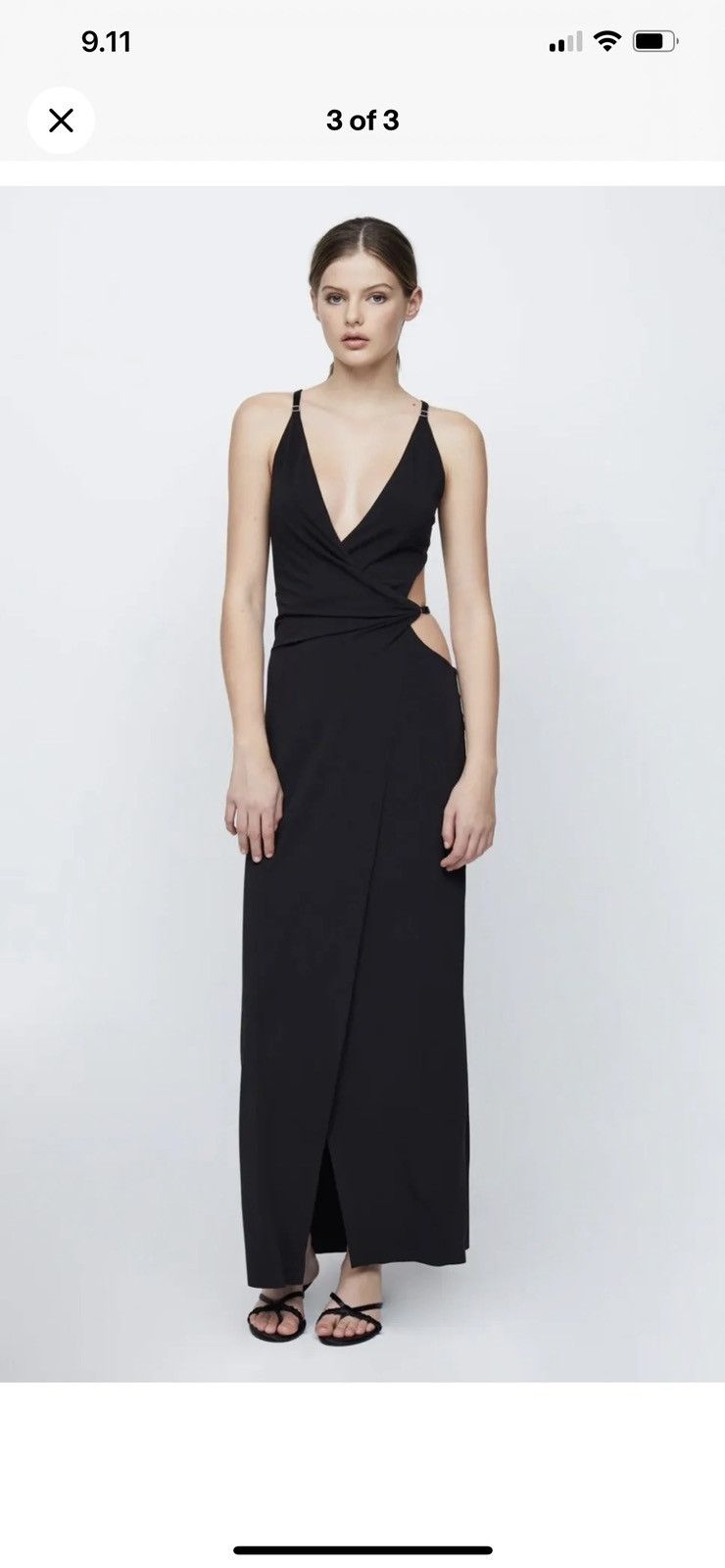 BEC + BRIDGE Bec & Bridge ZADIE black wrap dress size 8 Size S / US 4 / IT 40 - 5 Thumbnail