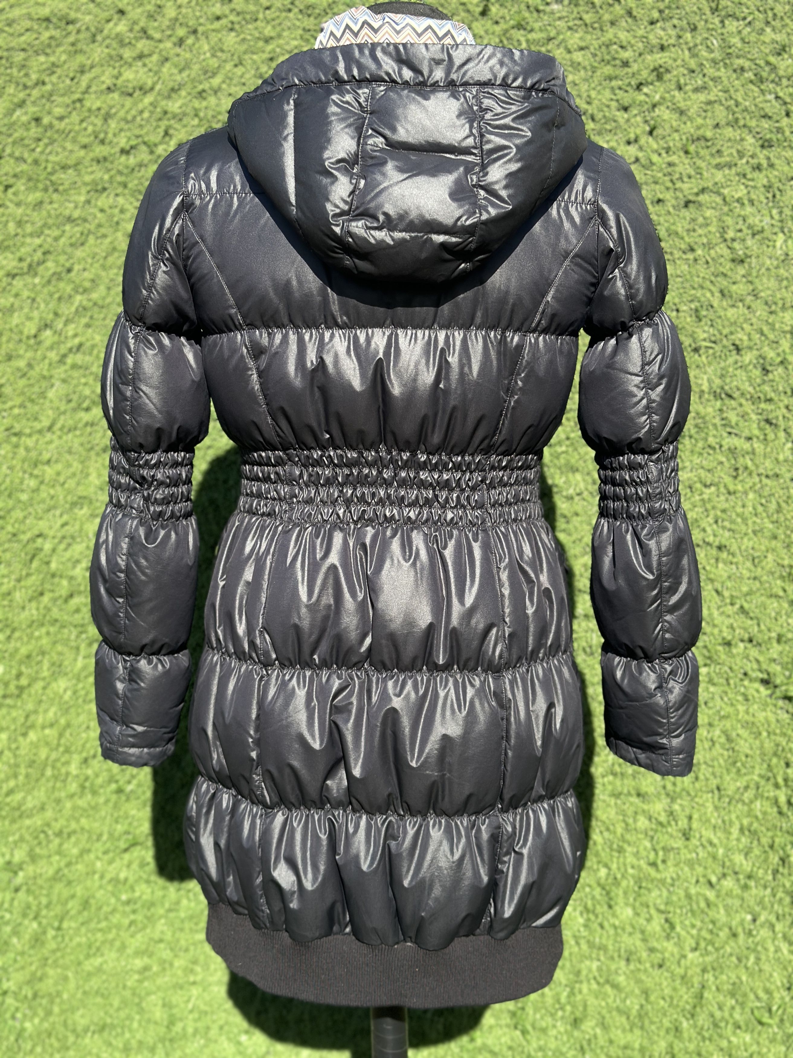 Missoni Wave MISSONI Size XS Black Piumino Down Puffer Coat Size XS / US 0-2 / IT 36-38 - 4 Thumbnail
