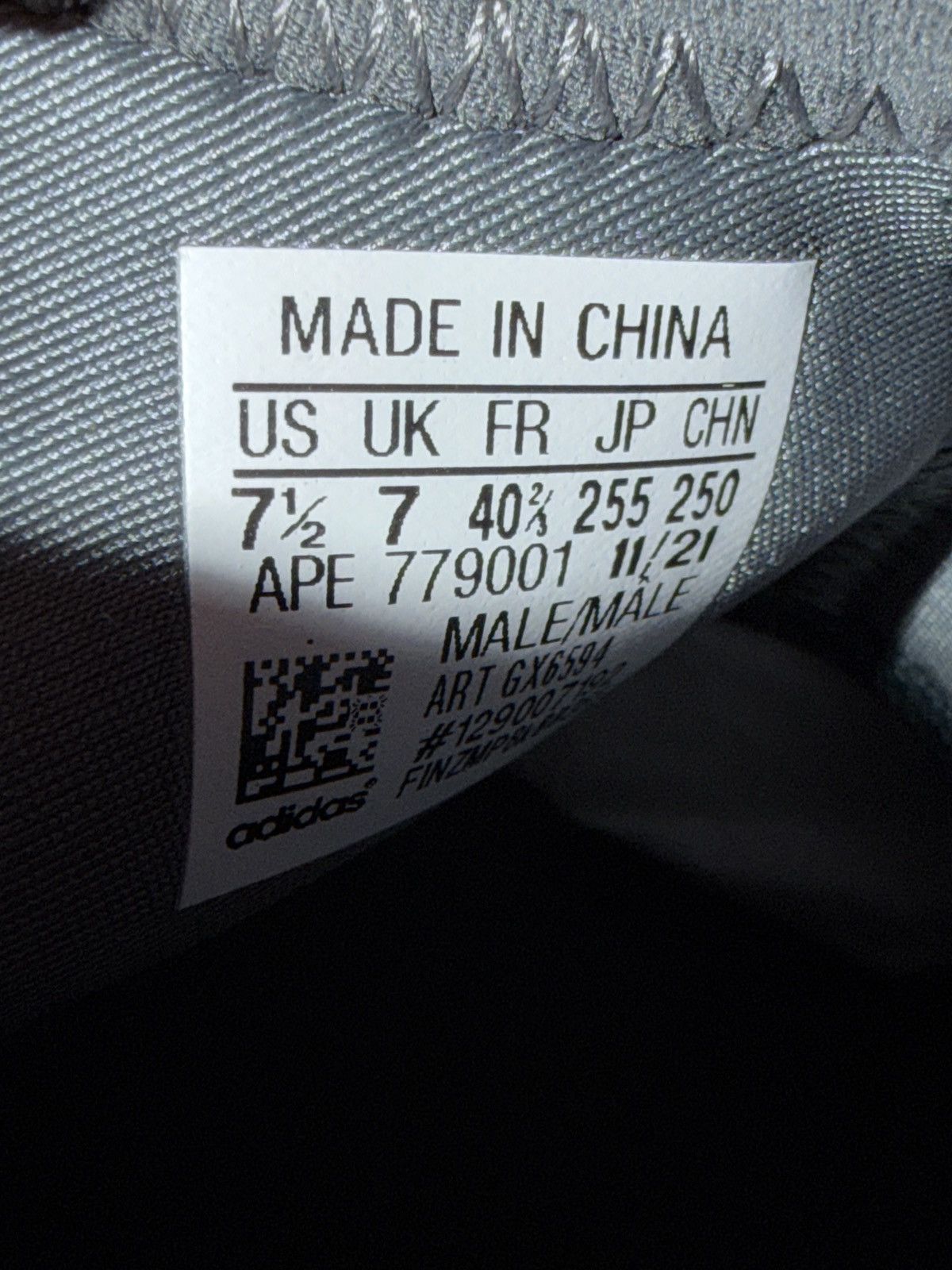Yeezy Yeezy QNTM Mono Carbon size 7.5 Size US 7.5 / EU 40-41 - 7 Thumbnail