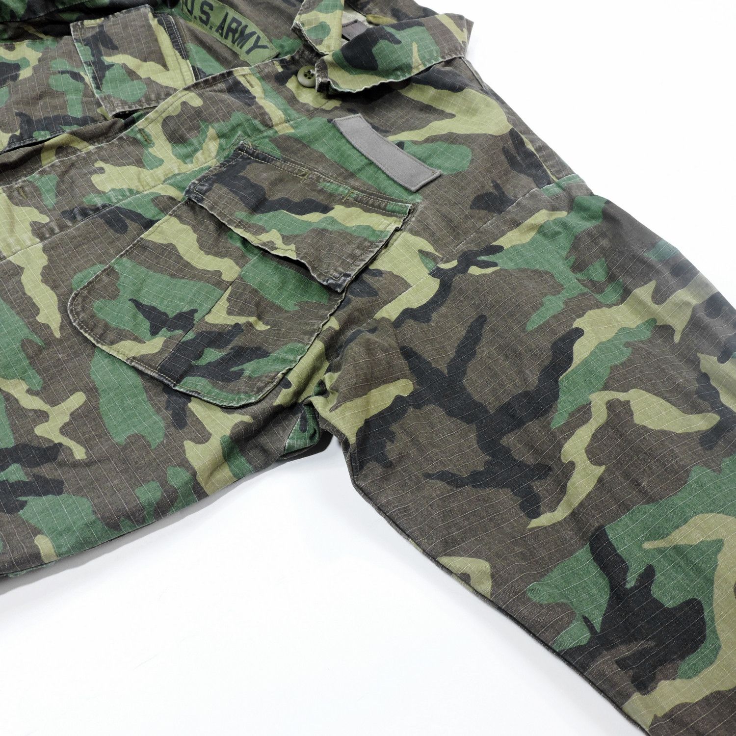 Japanese Brand RNA INC. CAMOUFLAGE SLANT POCKET LONG SLEEVE SHIRT Size US M / EU 48-50 / 2 - 10 Thumbnail