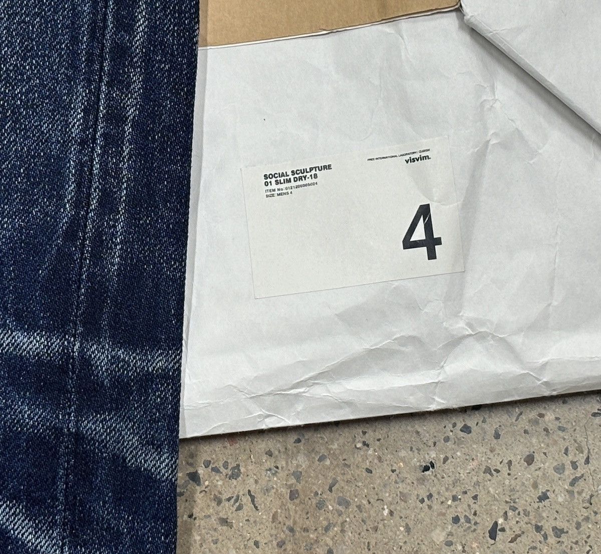 Visvim Visvim Dry18 Social Sculpture 01.2 Dry-18 Size US 35 - 14 Thumbnail