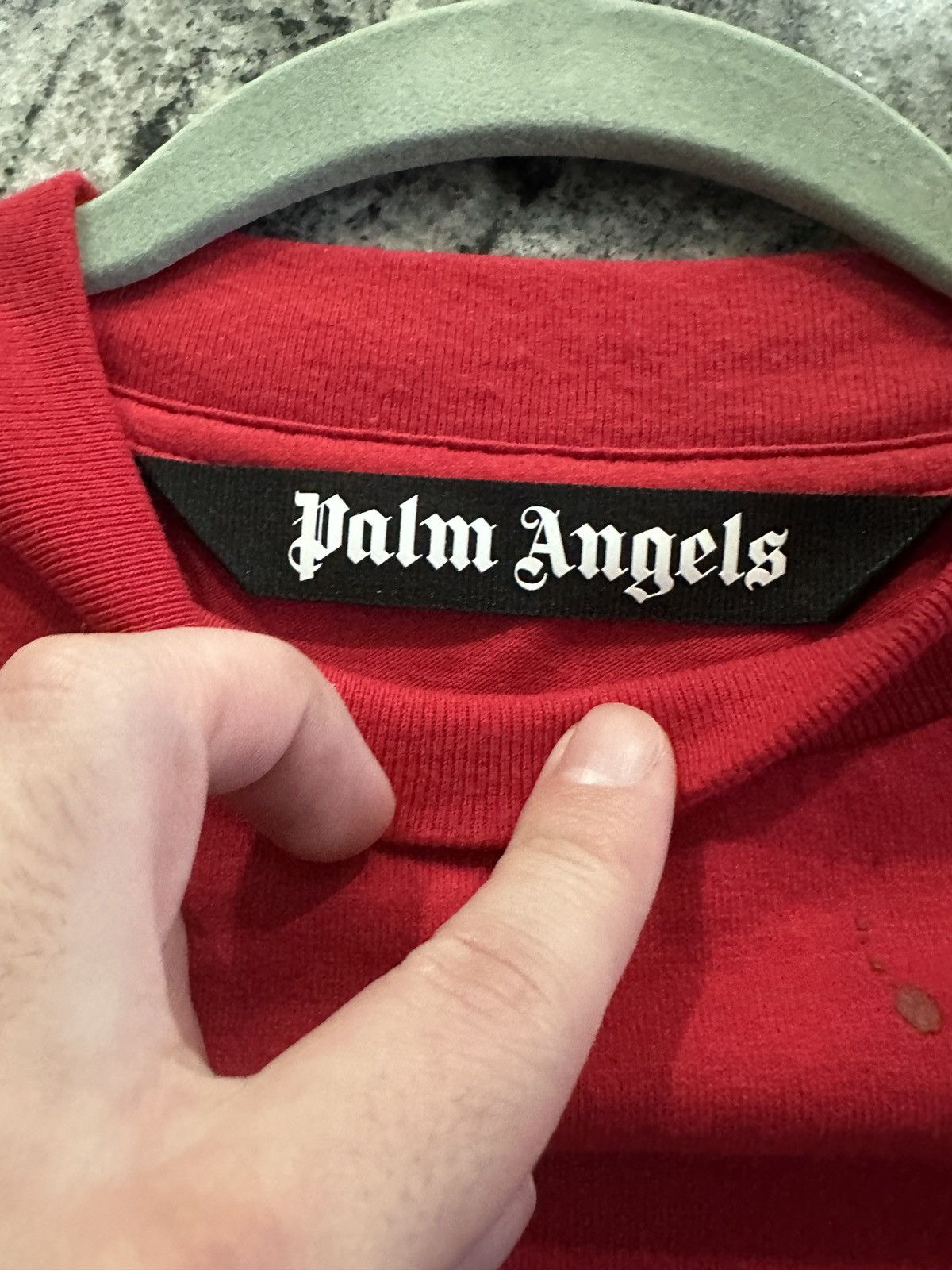 Palm Angels Palm Angels paint splatter tee Size US M / EU 48-50 / 2 - 3 Thumbnail
