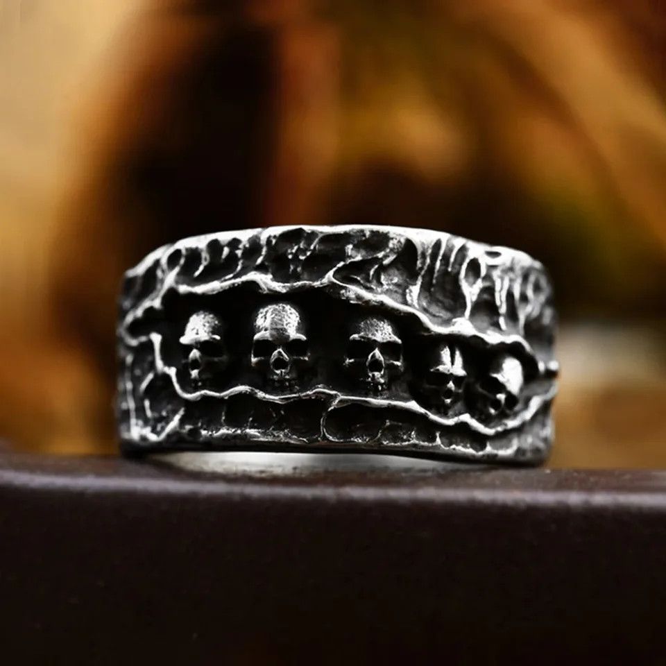 Japanese Brand × Jewelry × Vintage Hip Hop Skeleton Ring Size ONE SIZE - 1 Thumbnail