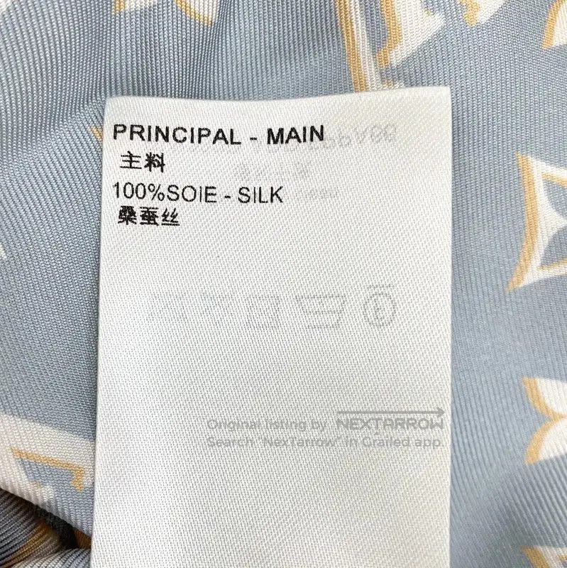 Louis Vuitton Louis Vuitton Blue Silk Women's Shorts . Size 28" / US 6 / IT 42 - 7 Thumbnail