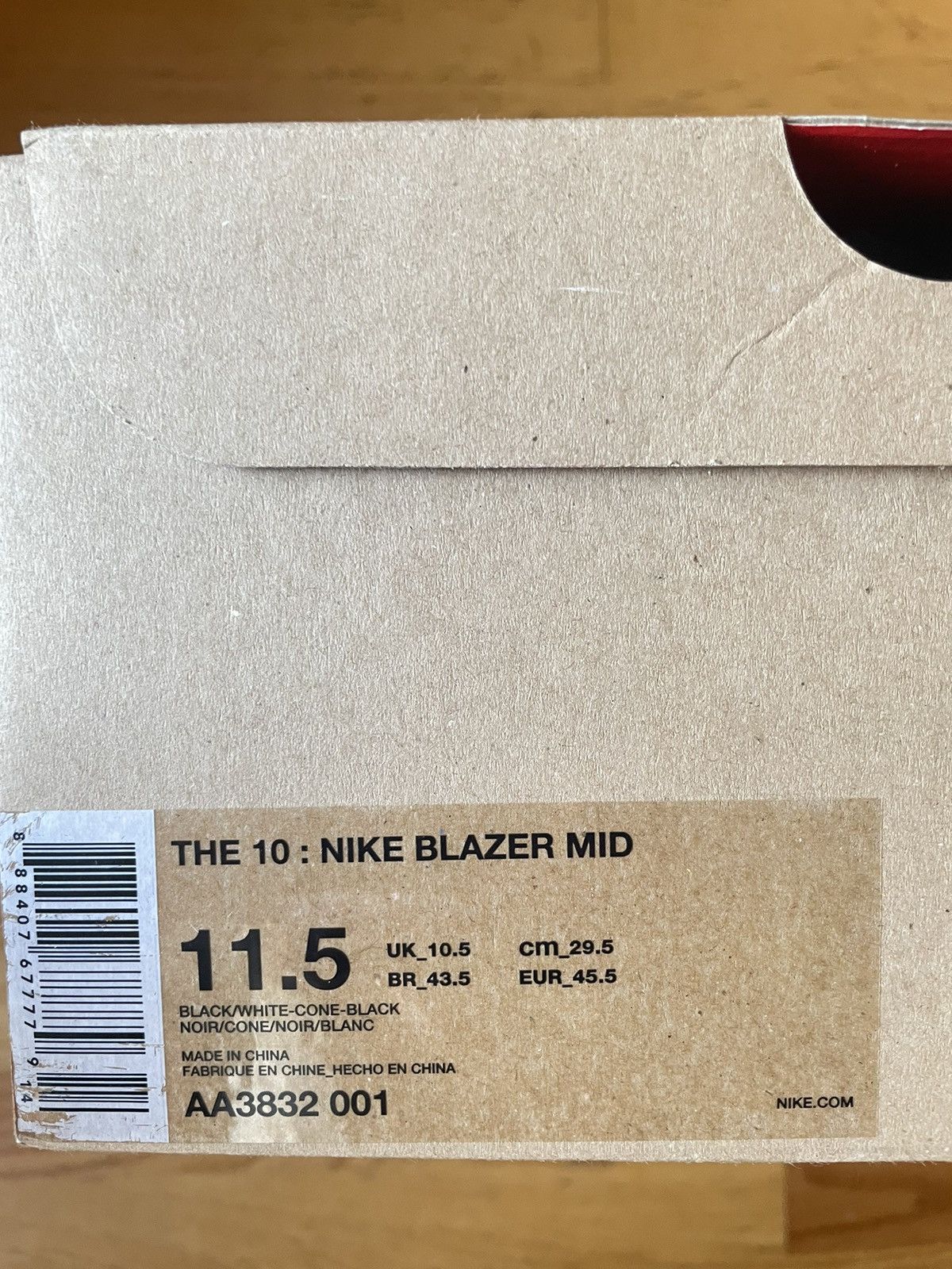 Nike × Off-White Nike x Off-White Grim Reaper Blazer Mid Size US 11.5 / EU 44-45 - 5 Thumbnail
