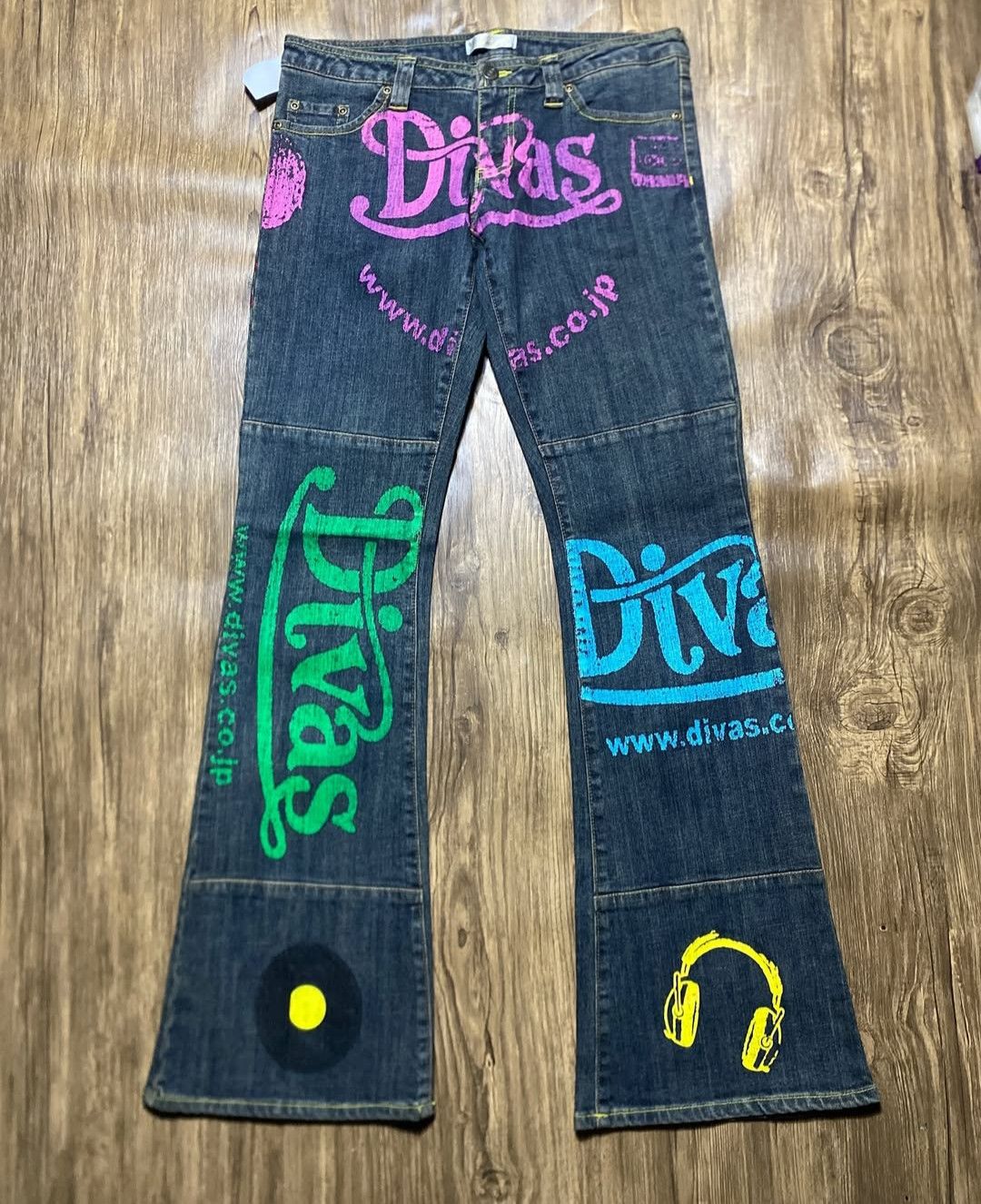 Tornado Mart Y2k🤡Super flare🤡diva japan bootcut denim Size US 28 / EU 44 - 1 Thumbnail