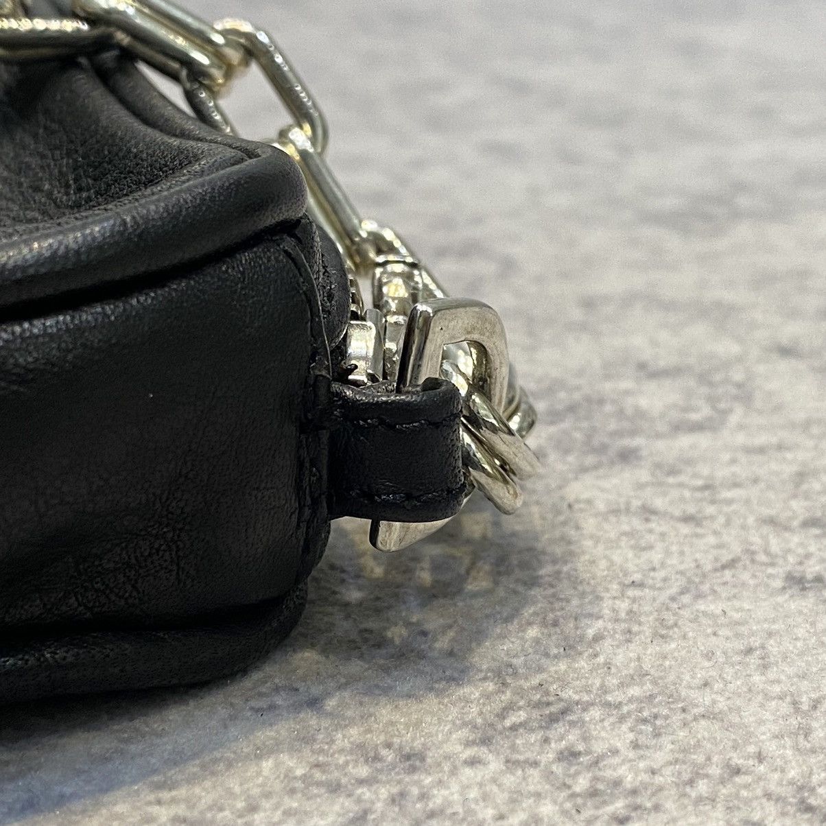 Chrome Hearts Chrome hearts PULP Cross link chain silver Medium bag black Size ONE SIZE - 20 Thumbnail