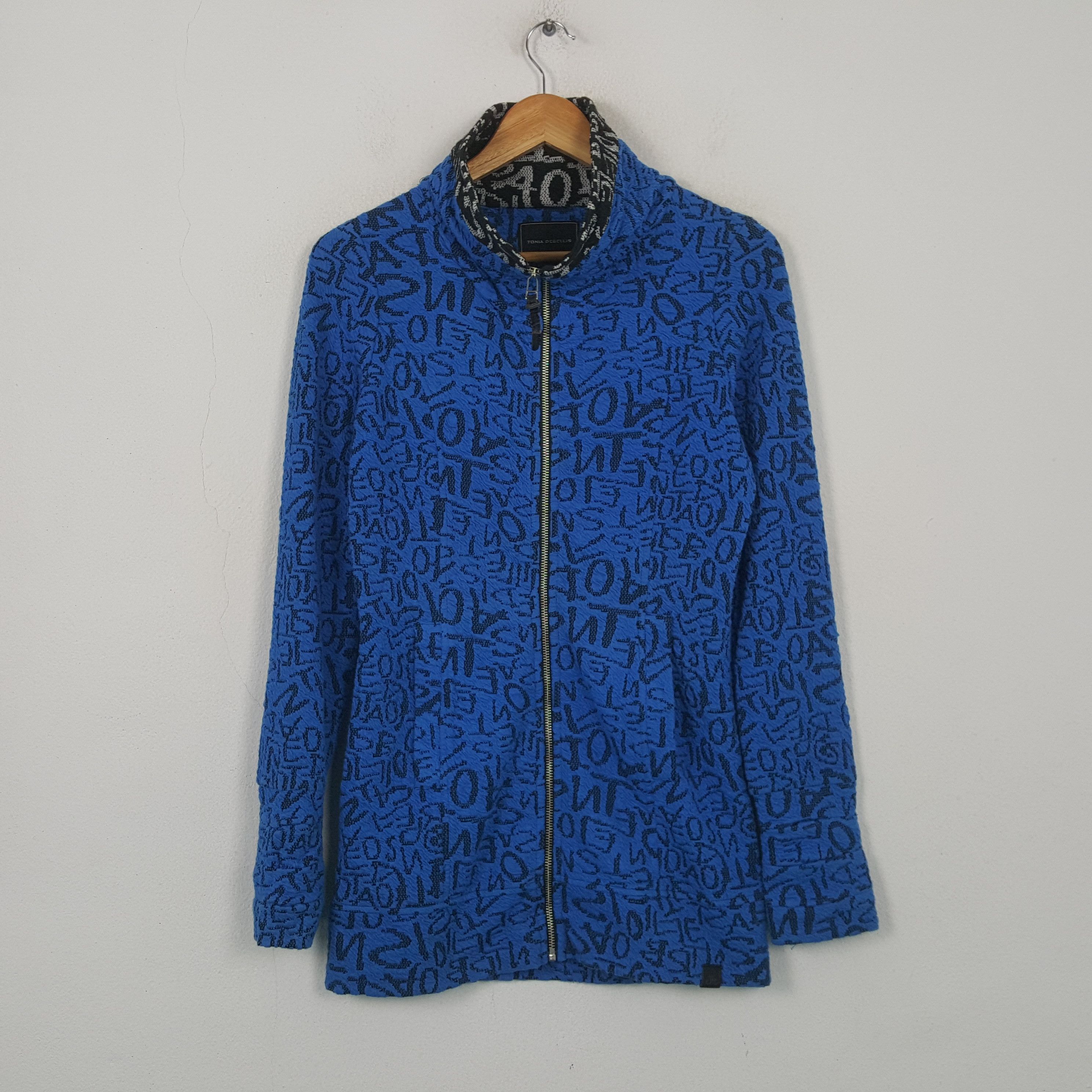 Designer Vintage Tonia Debellis Fashion Designer Jacket RR6 Size XS / US 0-2 / IT 36-38 - 1 Thumbnail