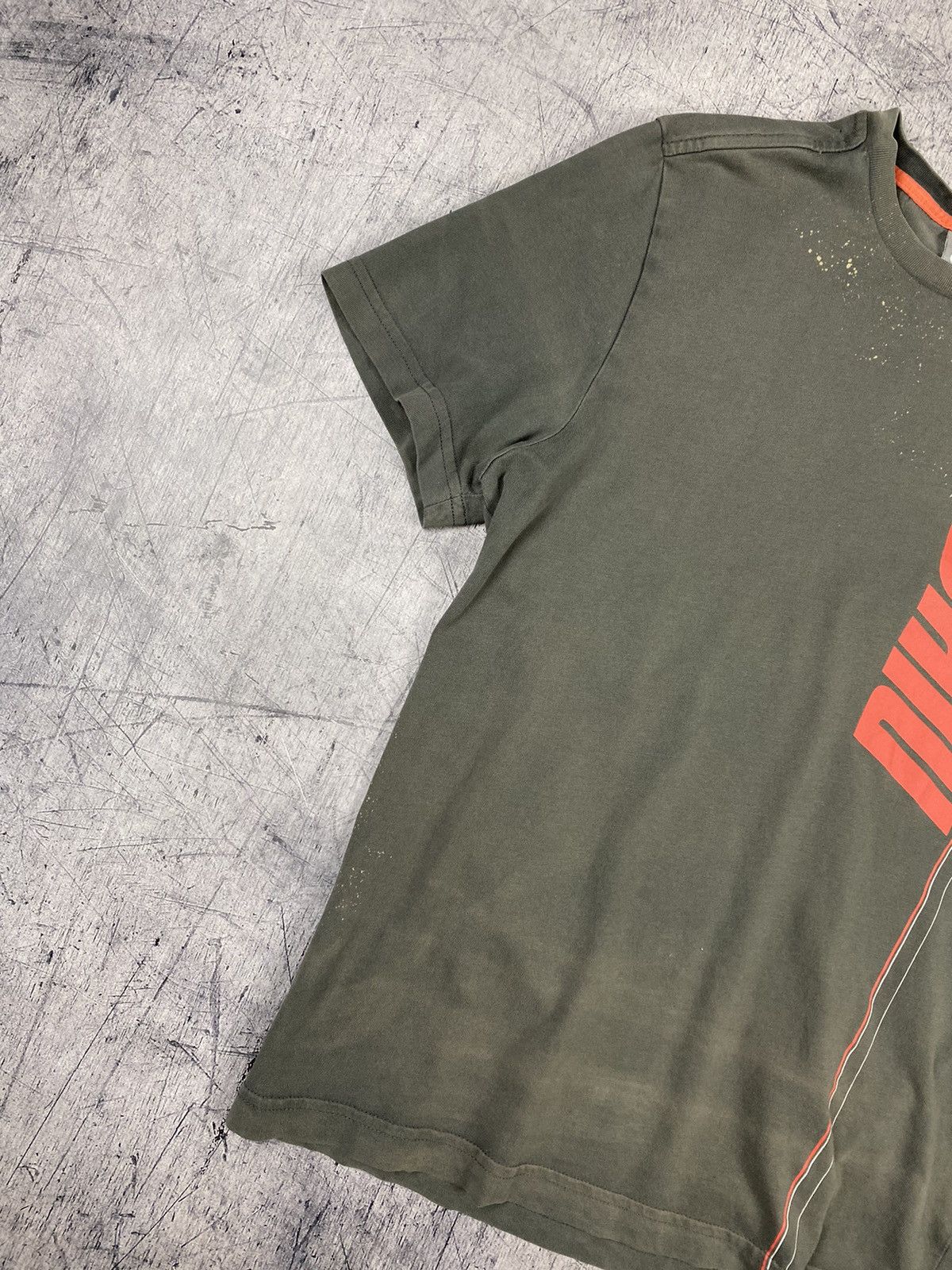 Nike × Vintage Vintage Nike Air Y2K Drill Big Logo Tee T Shirt Size US M / EU 48-50 / 2 - 3 Thumbnail