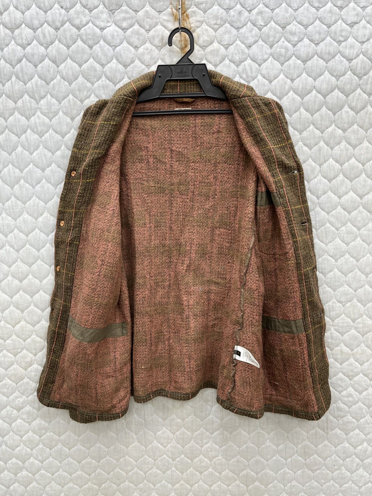 Kapital 🔥🔥🔥ARCHIVE KAPITAL KOBE TWEED KNIT FLEECE JACKET Size US M / EU 48-50 / 2 - 9 Thumbnail