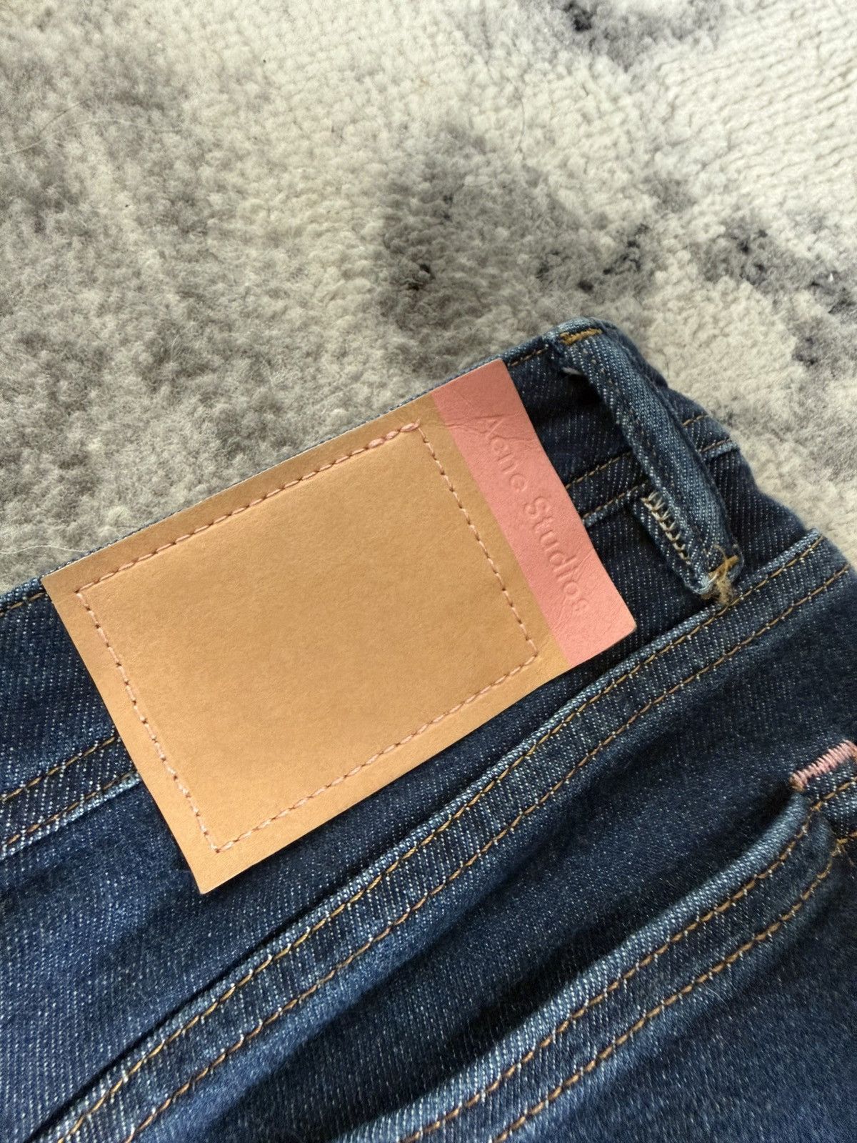Acne Studios Acne Studios Bla Konst Floragatan 13 Climb Dark Blue Jeans Size 27" / US 4 / IT 40 - 4 Thumbnail