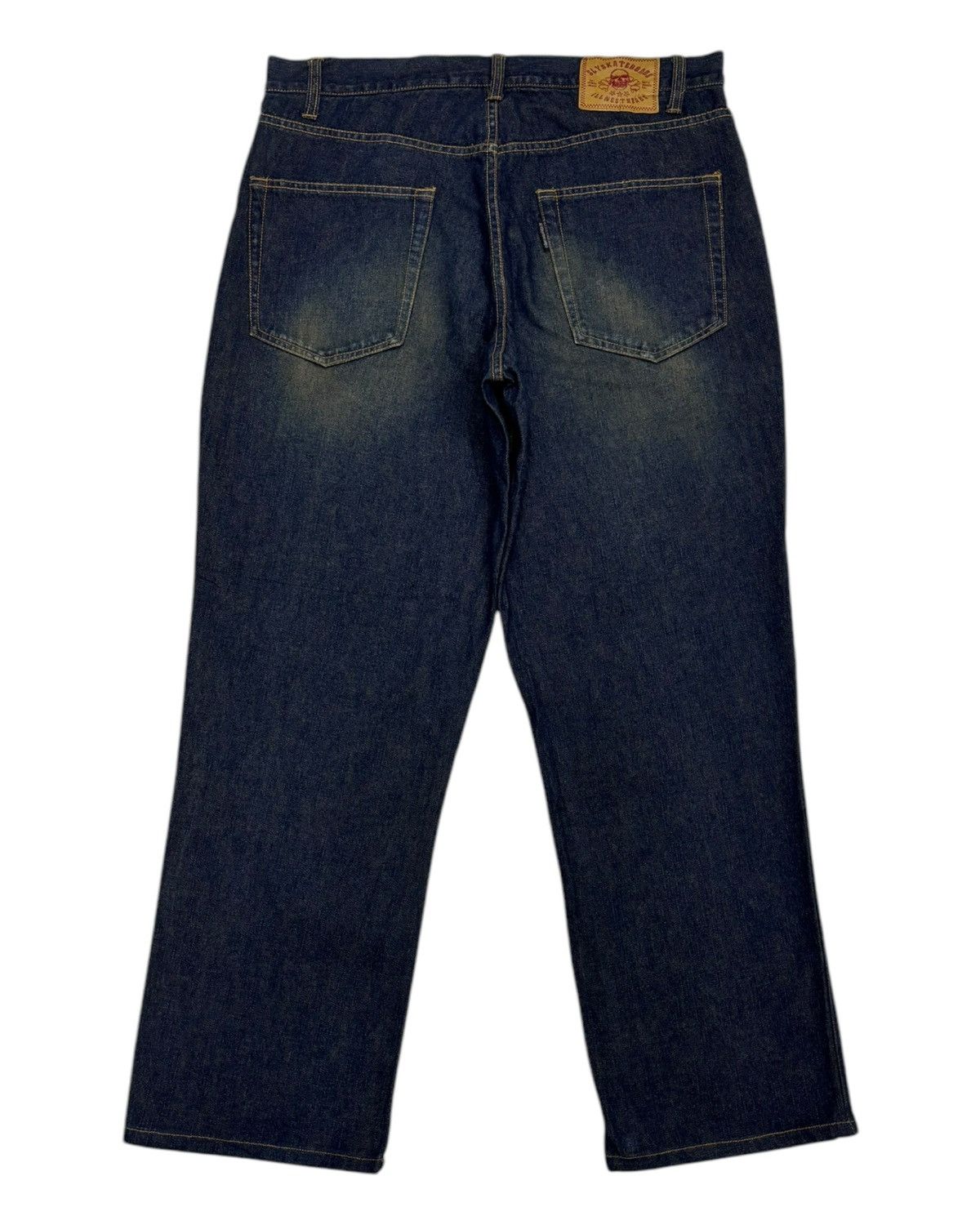 If Six Was Nine × Japanese Brand × Le Grande Bleu (L.G.B.) Sly Skateboards Baggy Jeans Rusty Distressed Style Jean Size US 36 / EU 52 - 8 Thumbnail